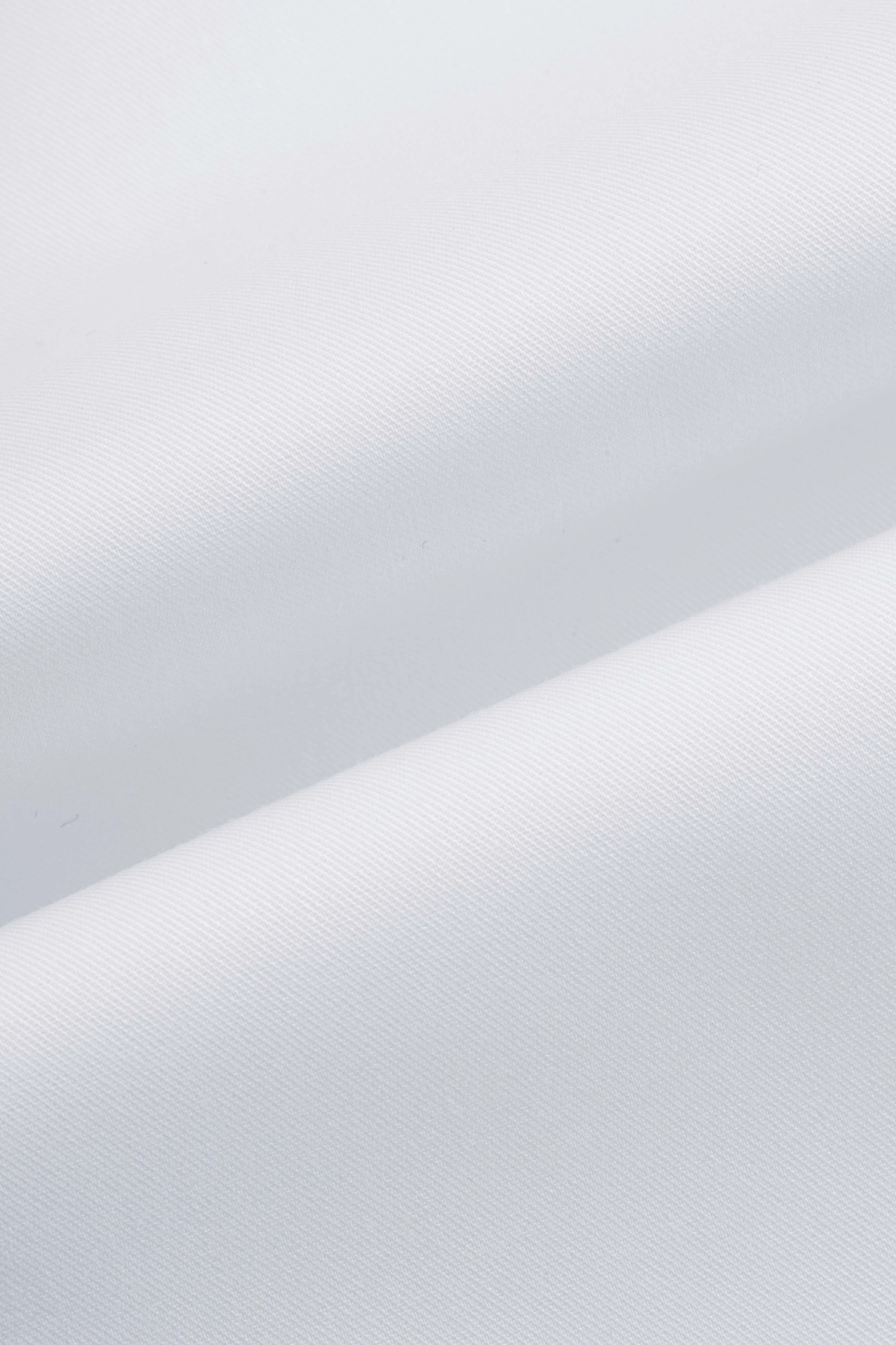 White Bamboo Blend Classic Shirt - Image 4