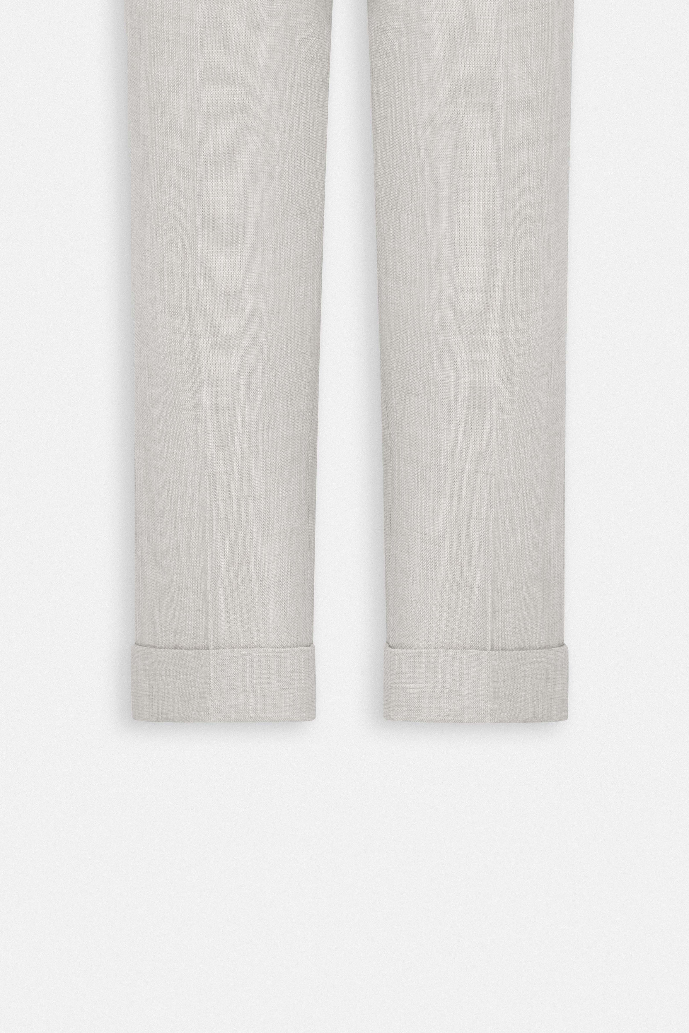 Light Beige Smart Casual Pants - Image 4