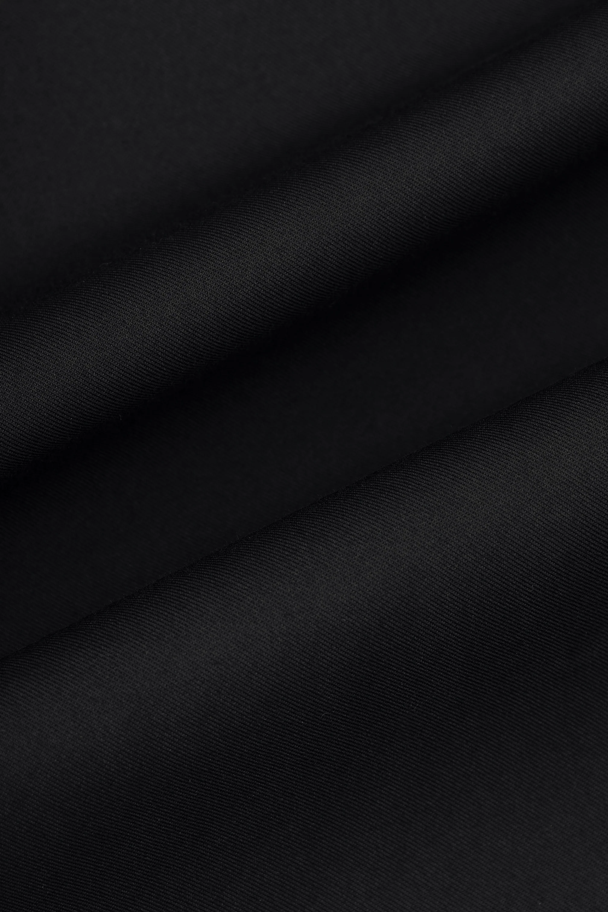 Black Bamboo Blend Wingtip Shirt - Image 4