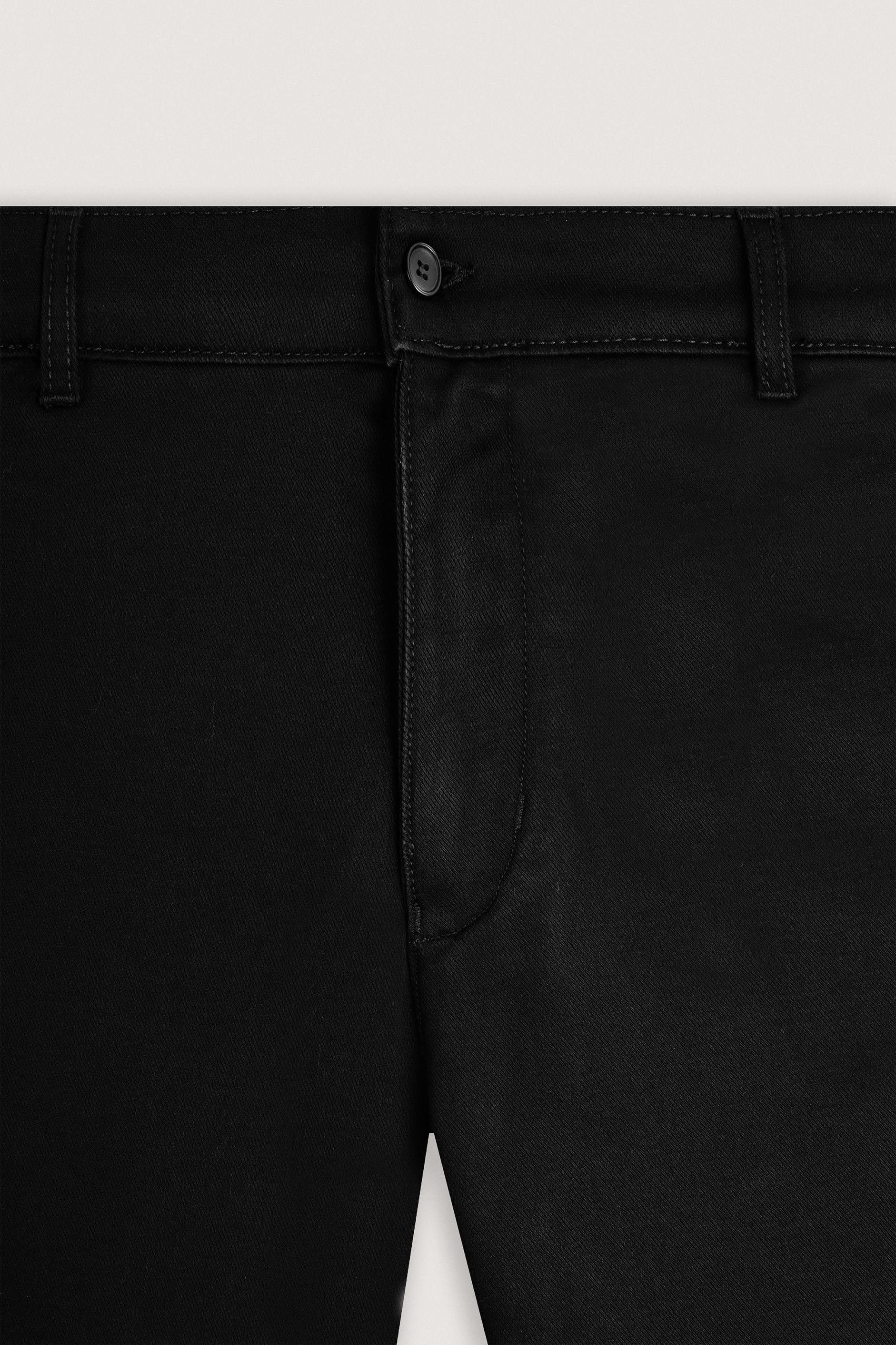 Black Chino Gabardine Pant - Image 2