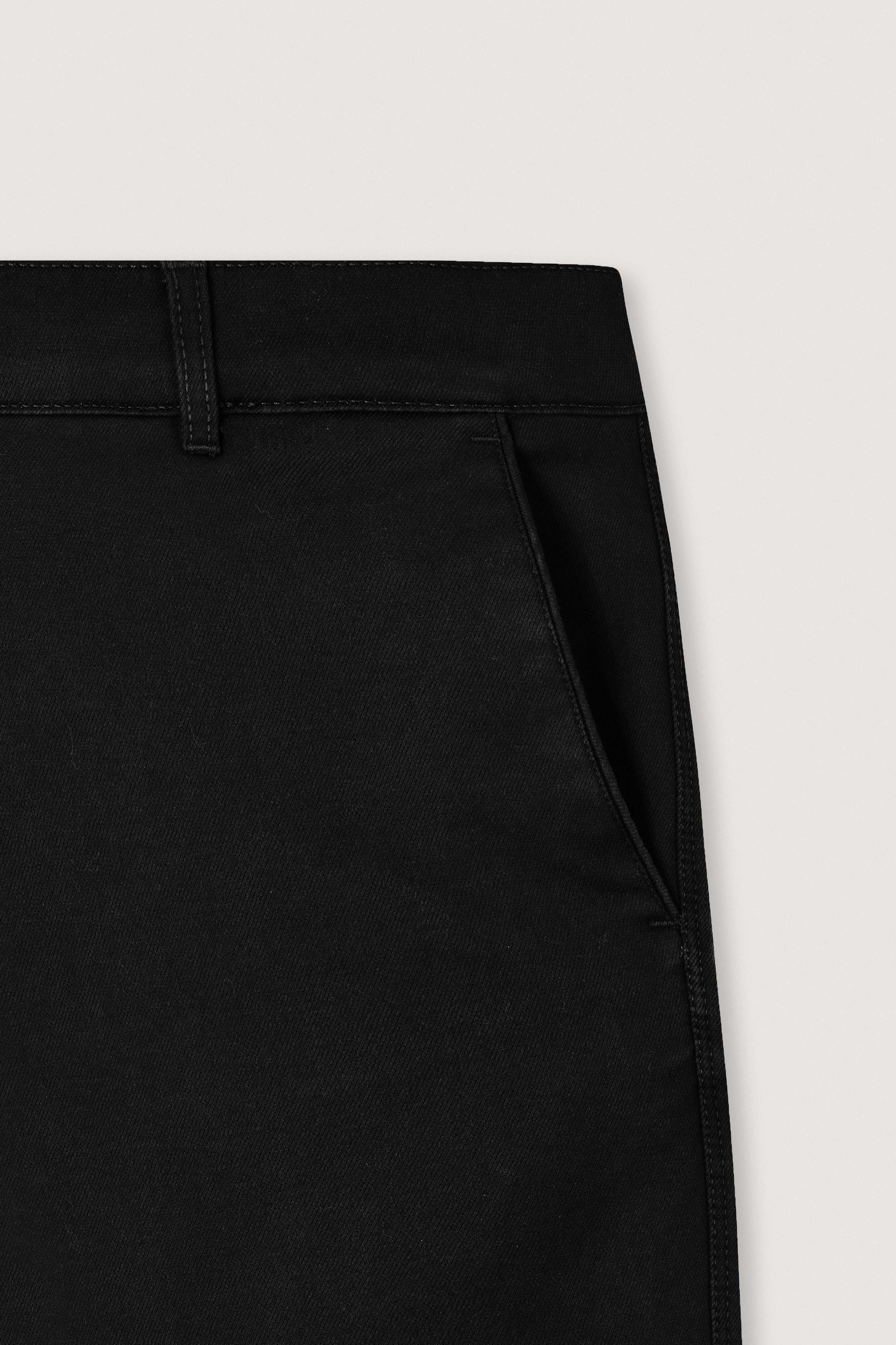 Black Chino Gabardine Pant - Image 3