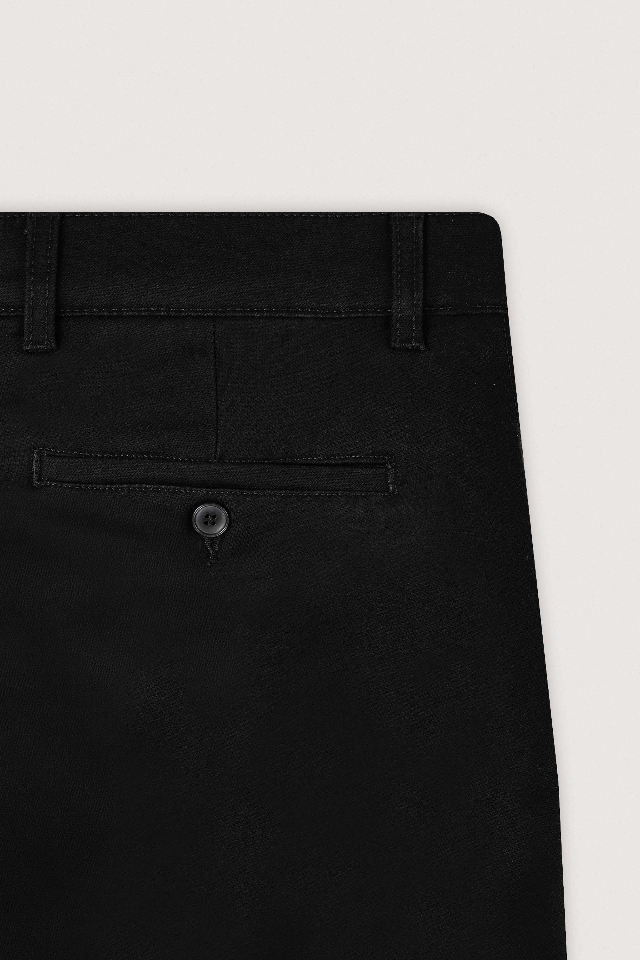 Black Chino Gabardine Pant - Image 4