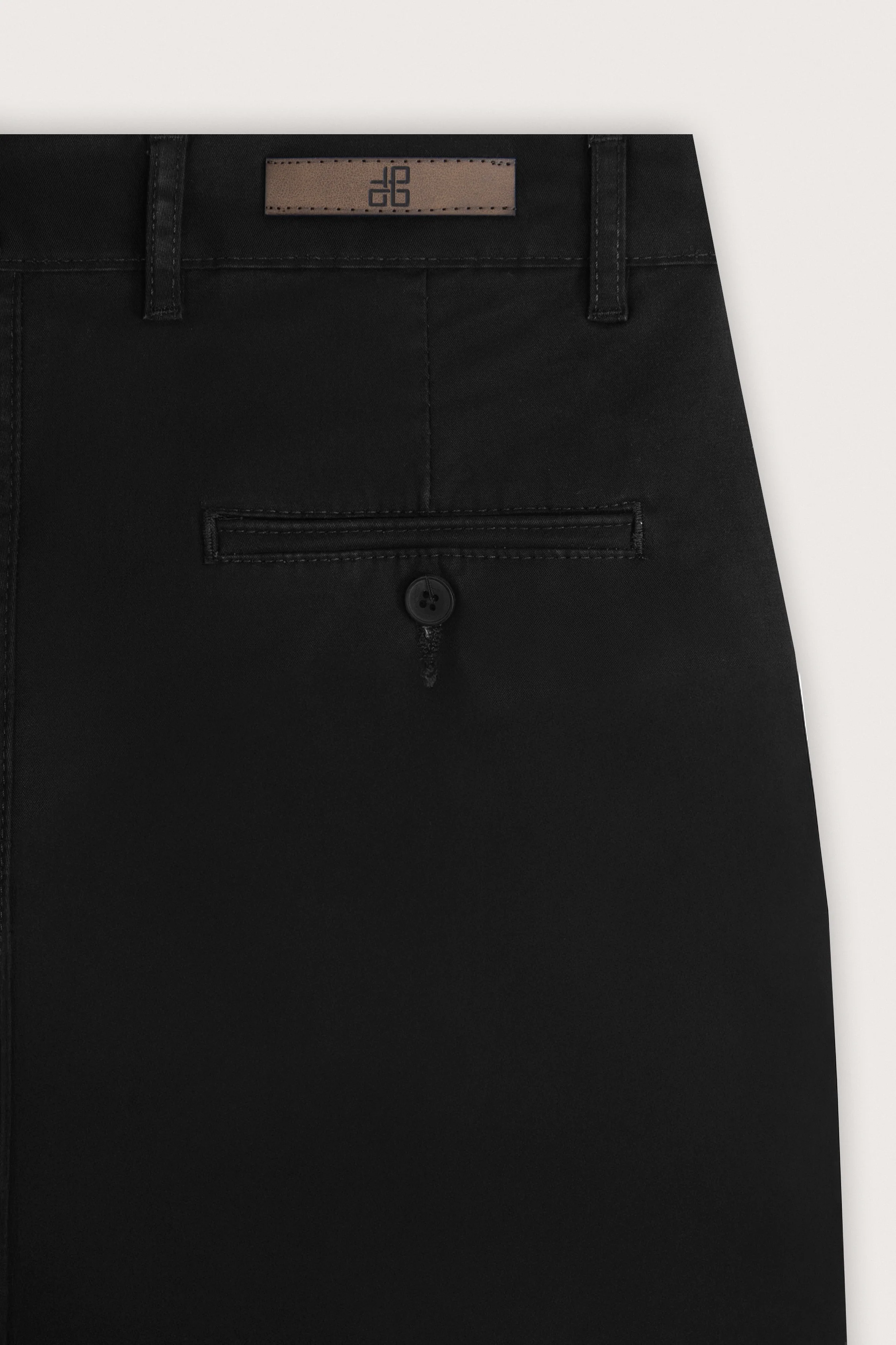 Black Chino Gabardine Pant - Image 3
