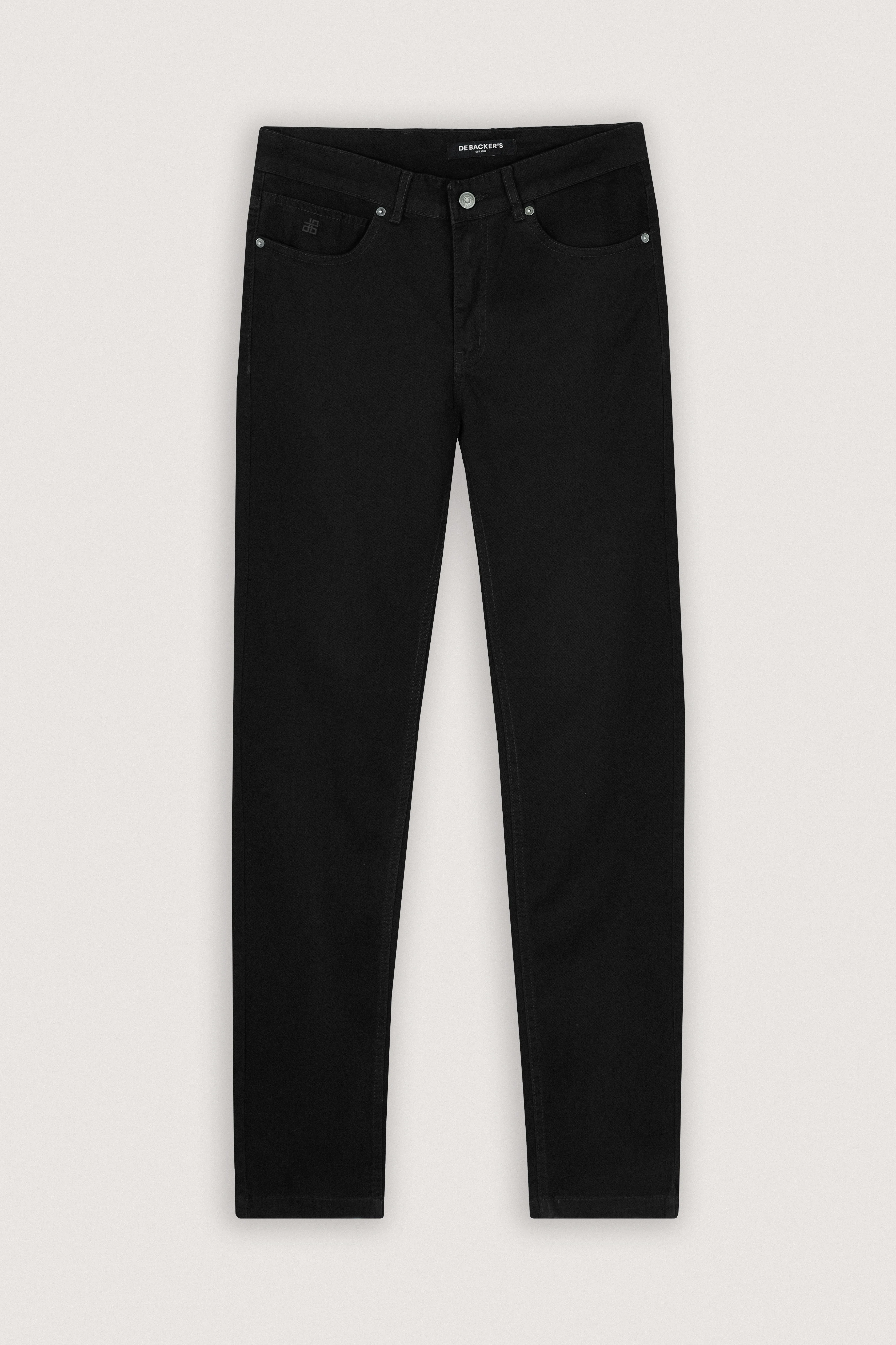 Black Gabardine Pant
