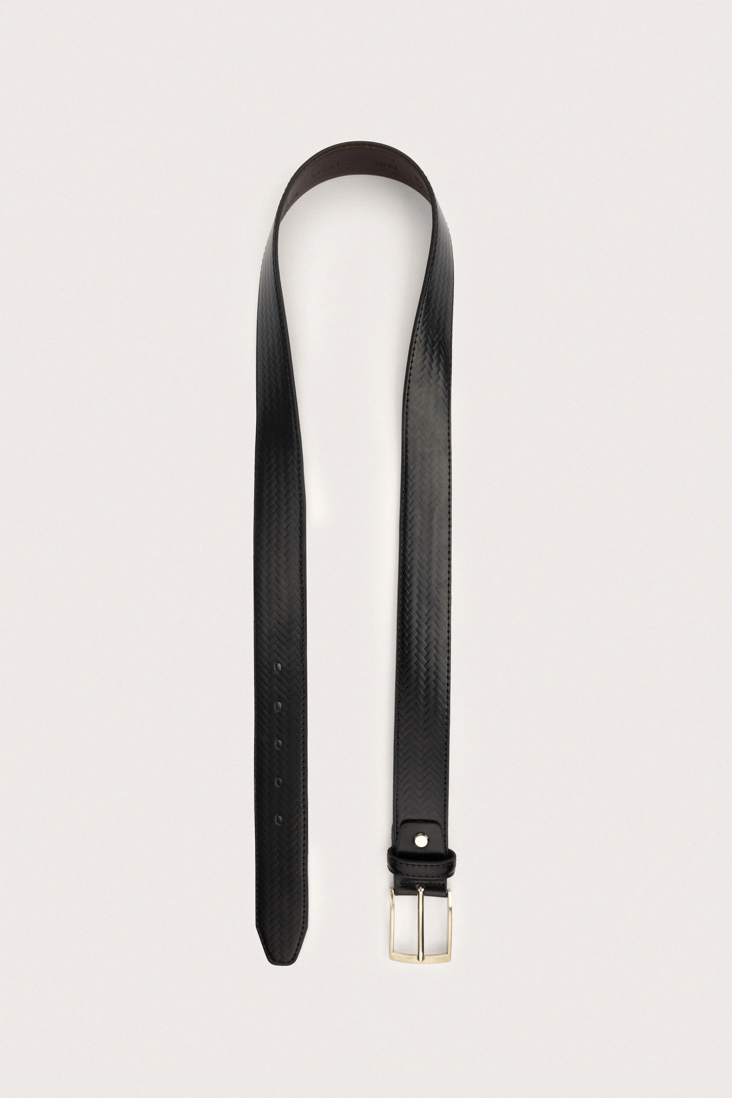 Black Leather Classic Belt