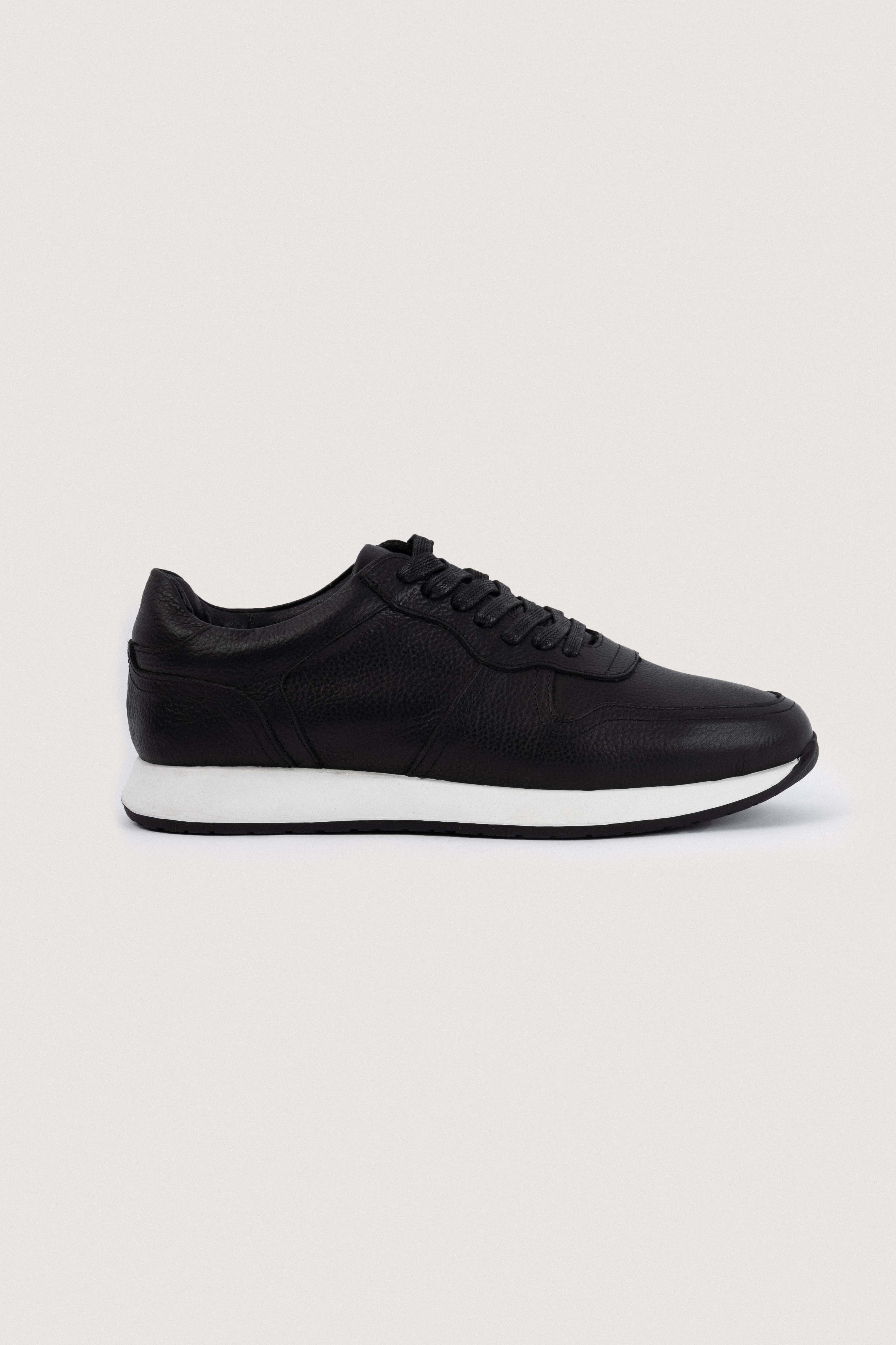 Black leather Sneakers