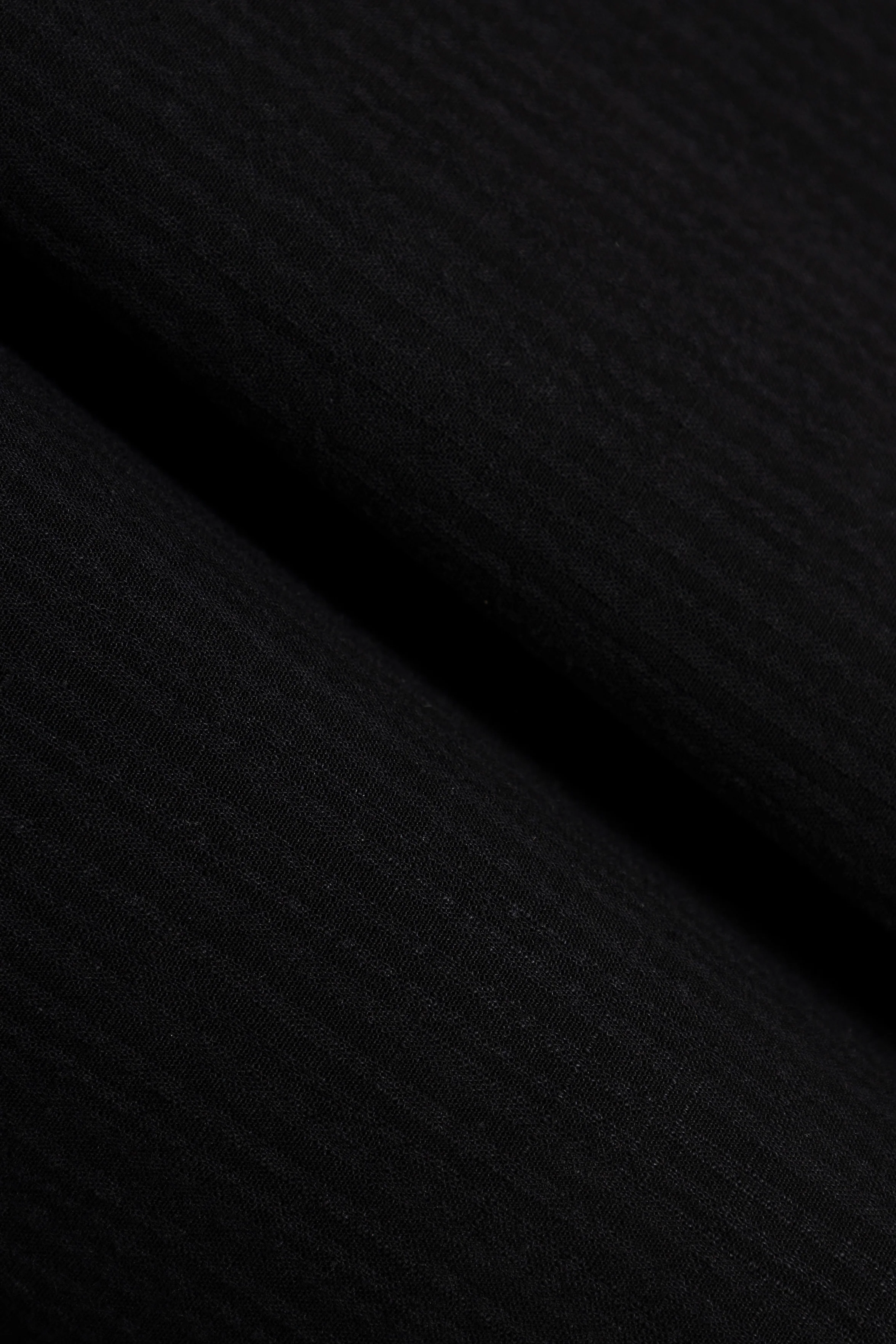 Black Striped Short-Sleeve Shirt - Image 4