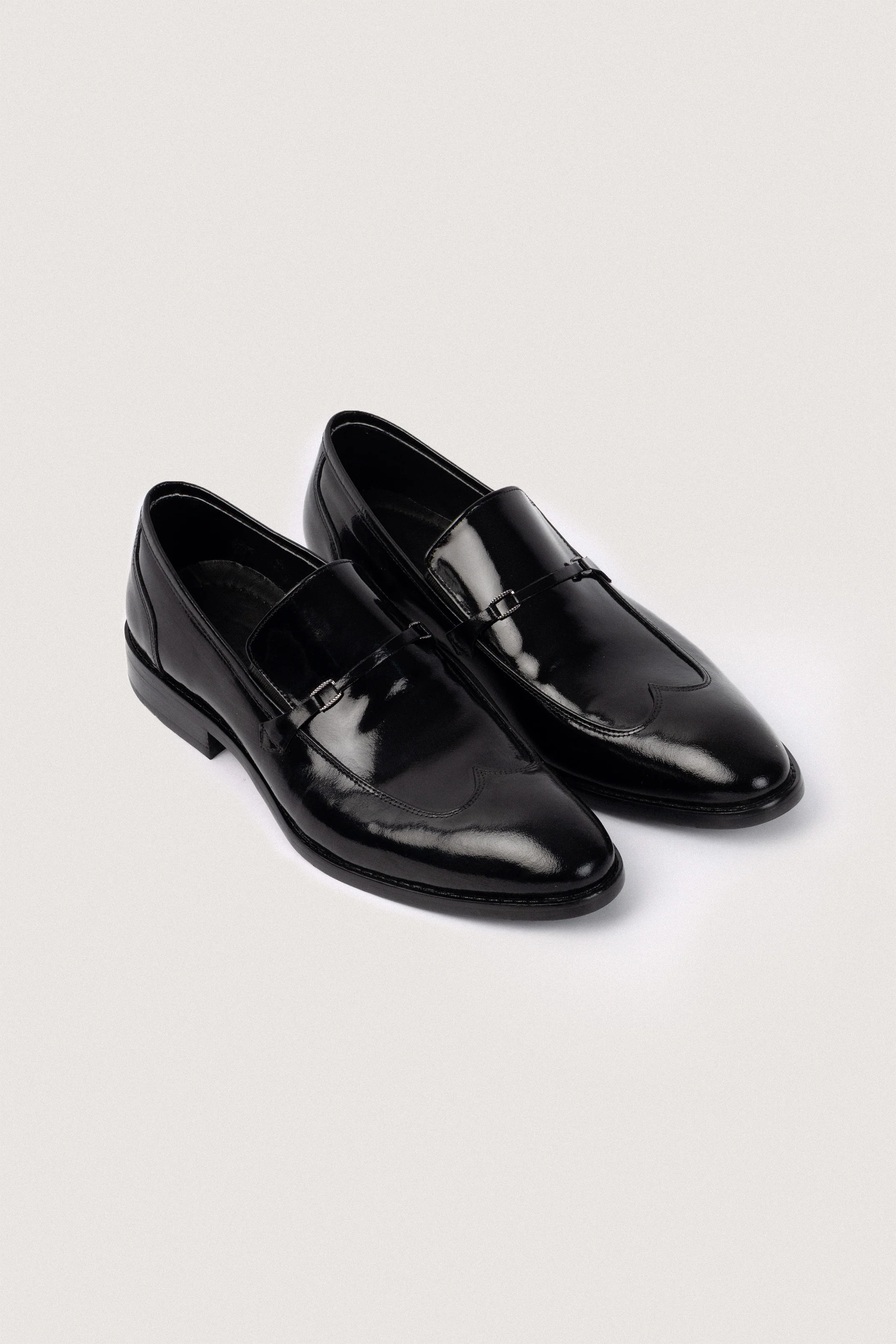 Black Patent Loafers - Image 2