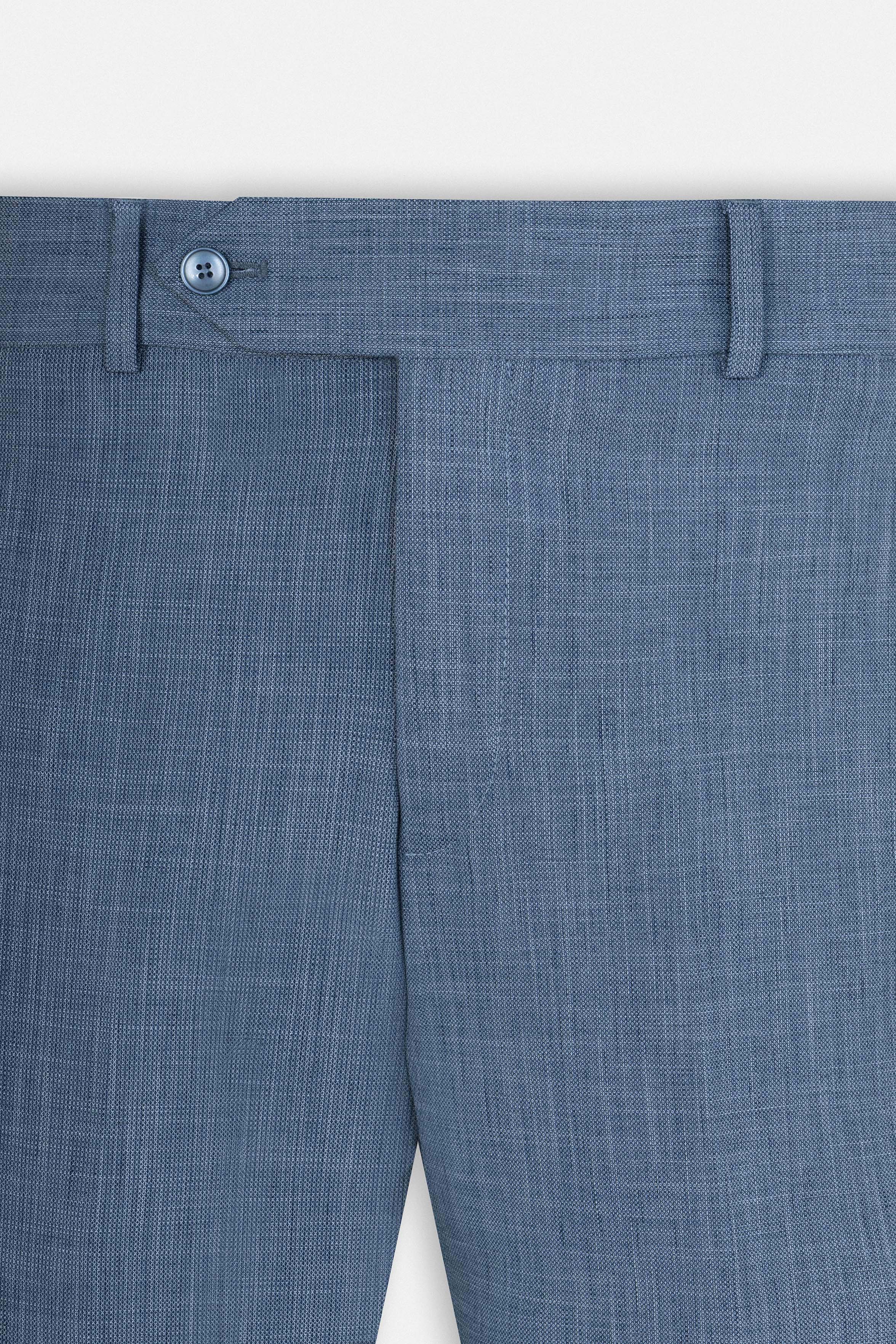 Blue Smart Casual Pants - Image 4