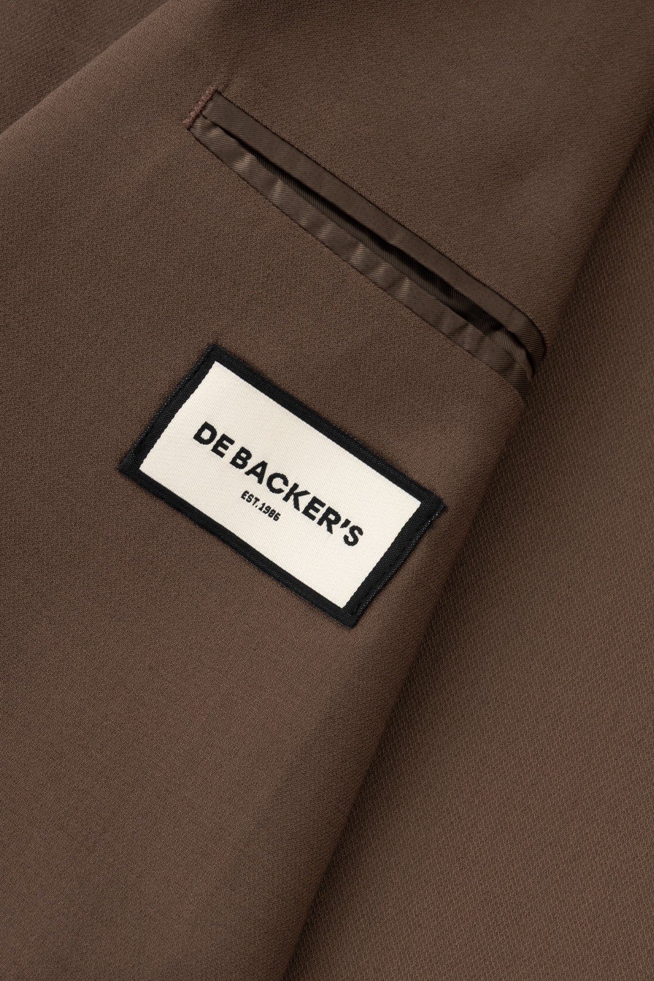 Brown Casual Linen Blend Blazer - Image 4