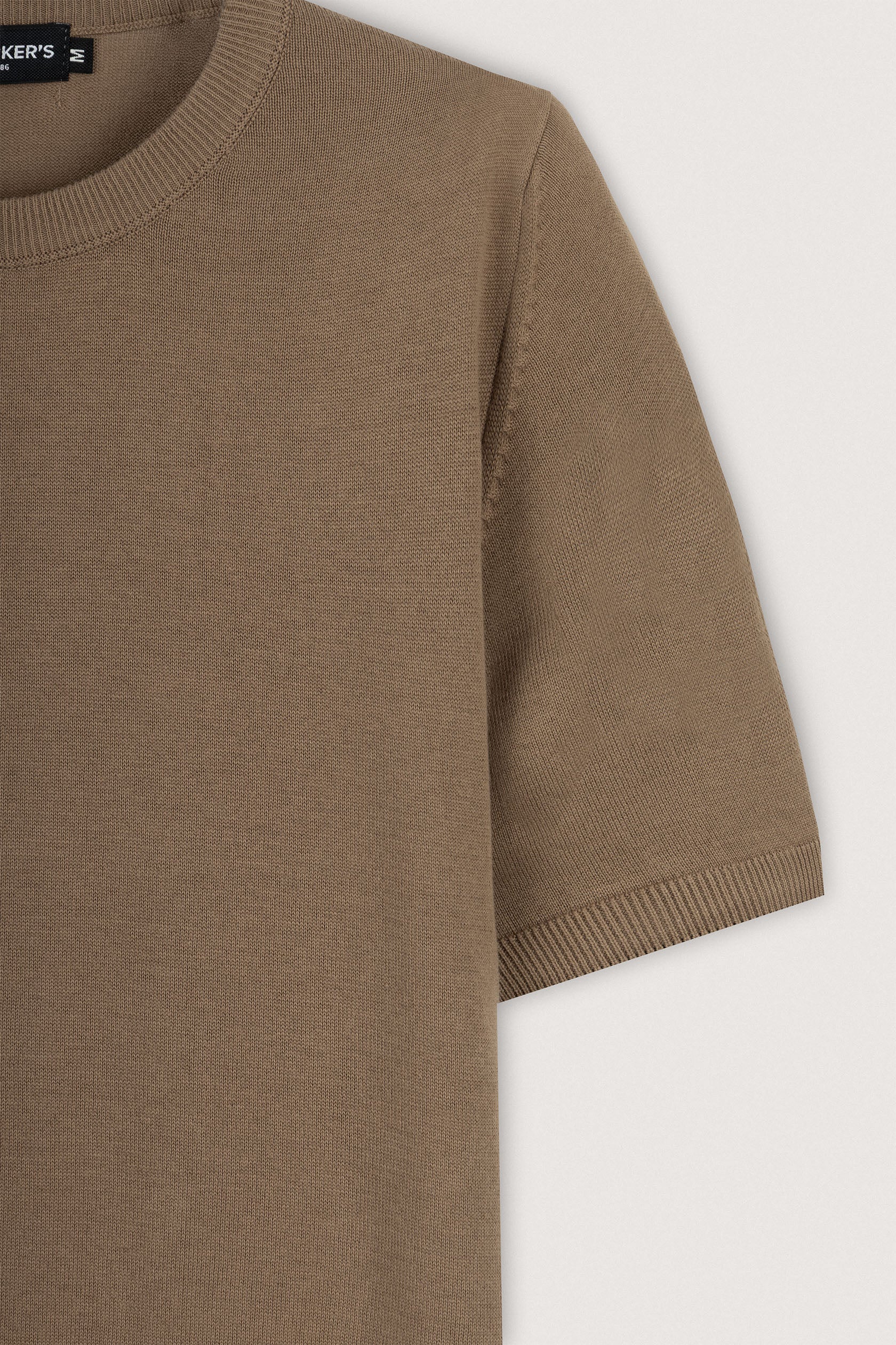 Camel Basic Round T-Shirt - Image 3