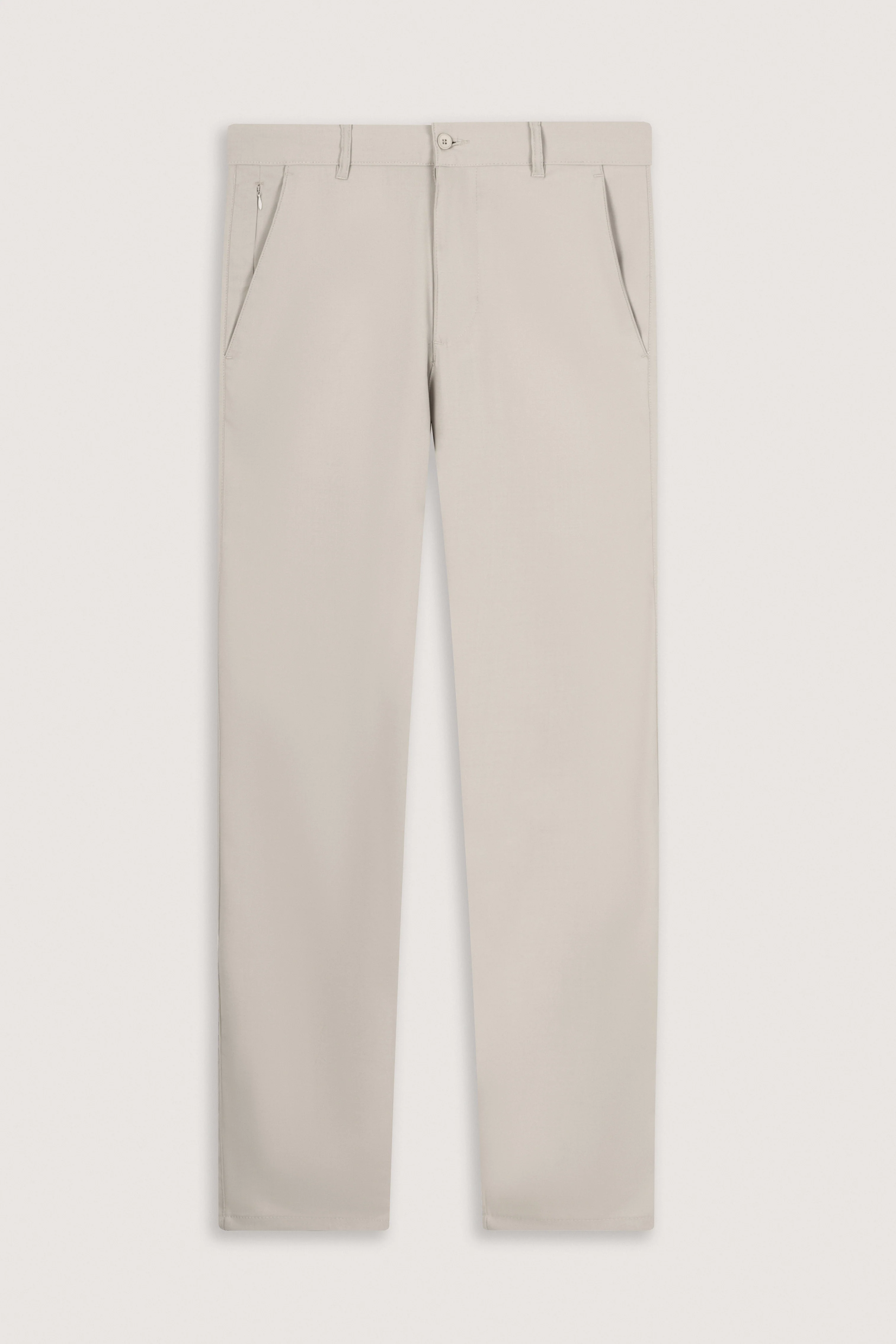 Light Beige Casual Pants