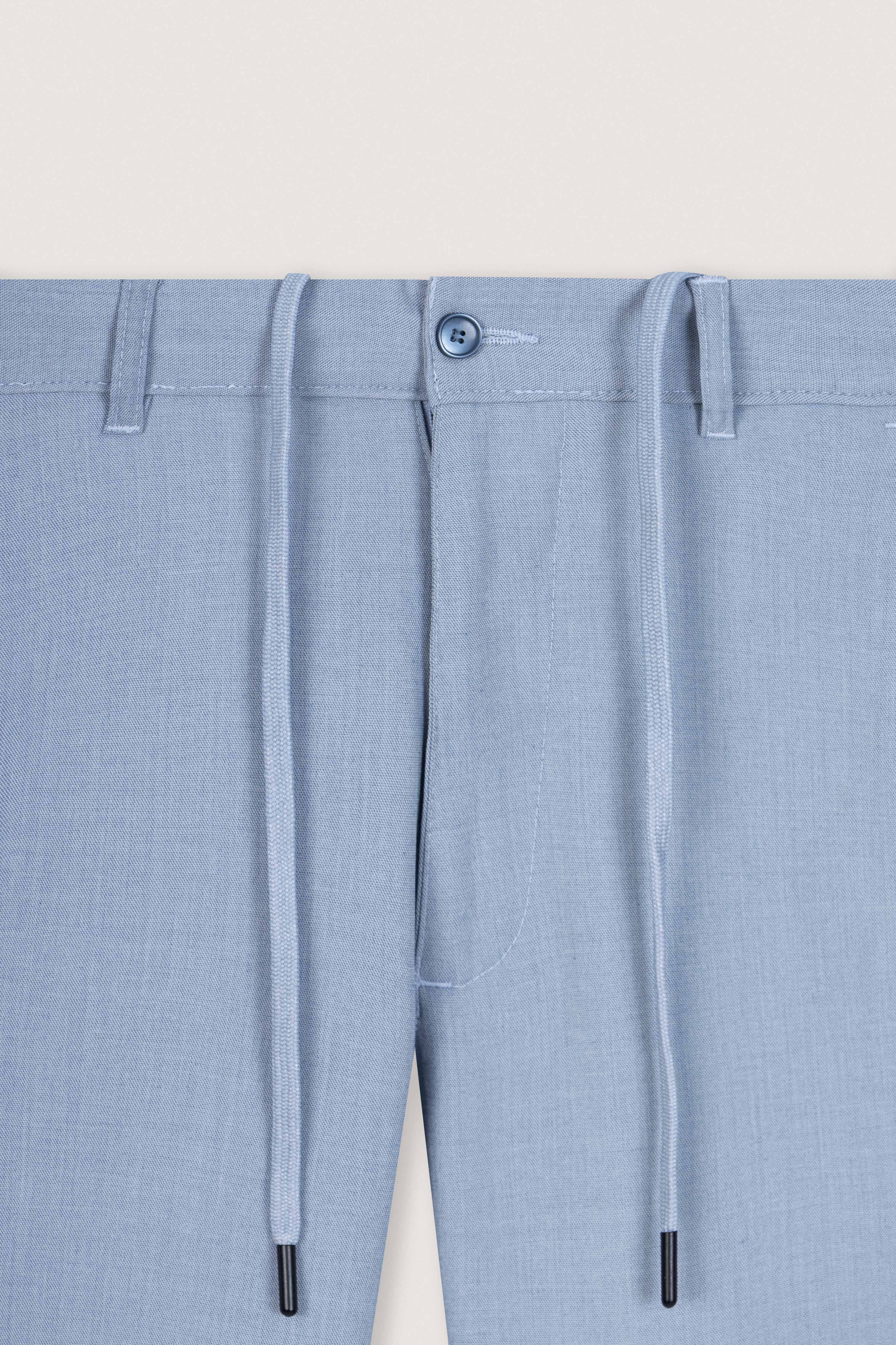 Light Blue Casual Pants - Image 2