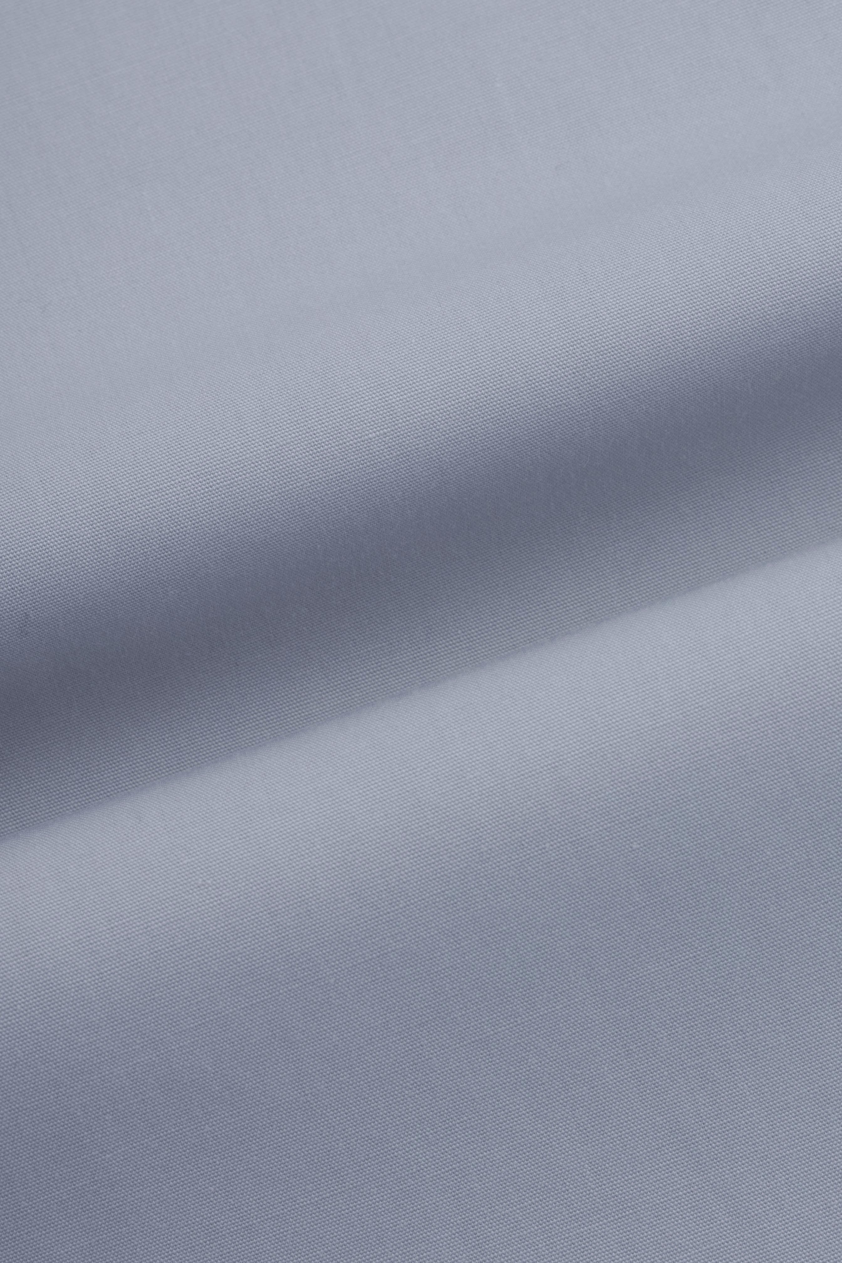 Gray Slim Dacron Classic Shirt - Image 4