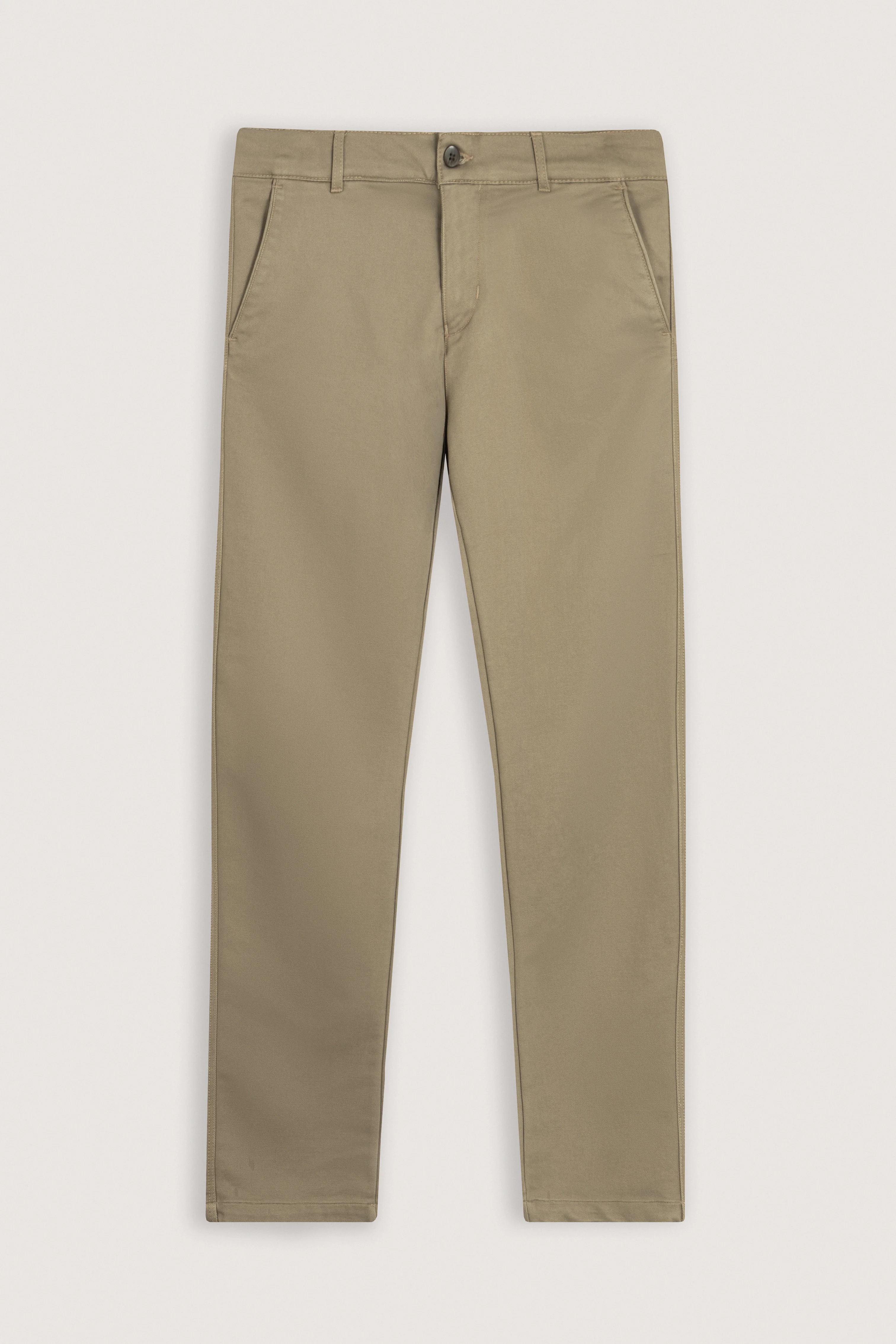 dark Beige Chino Gabardine Pant