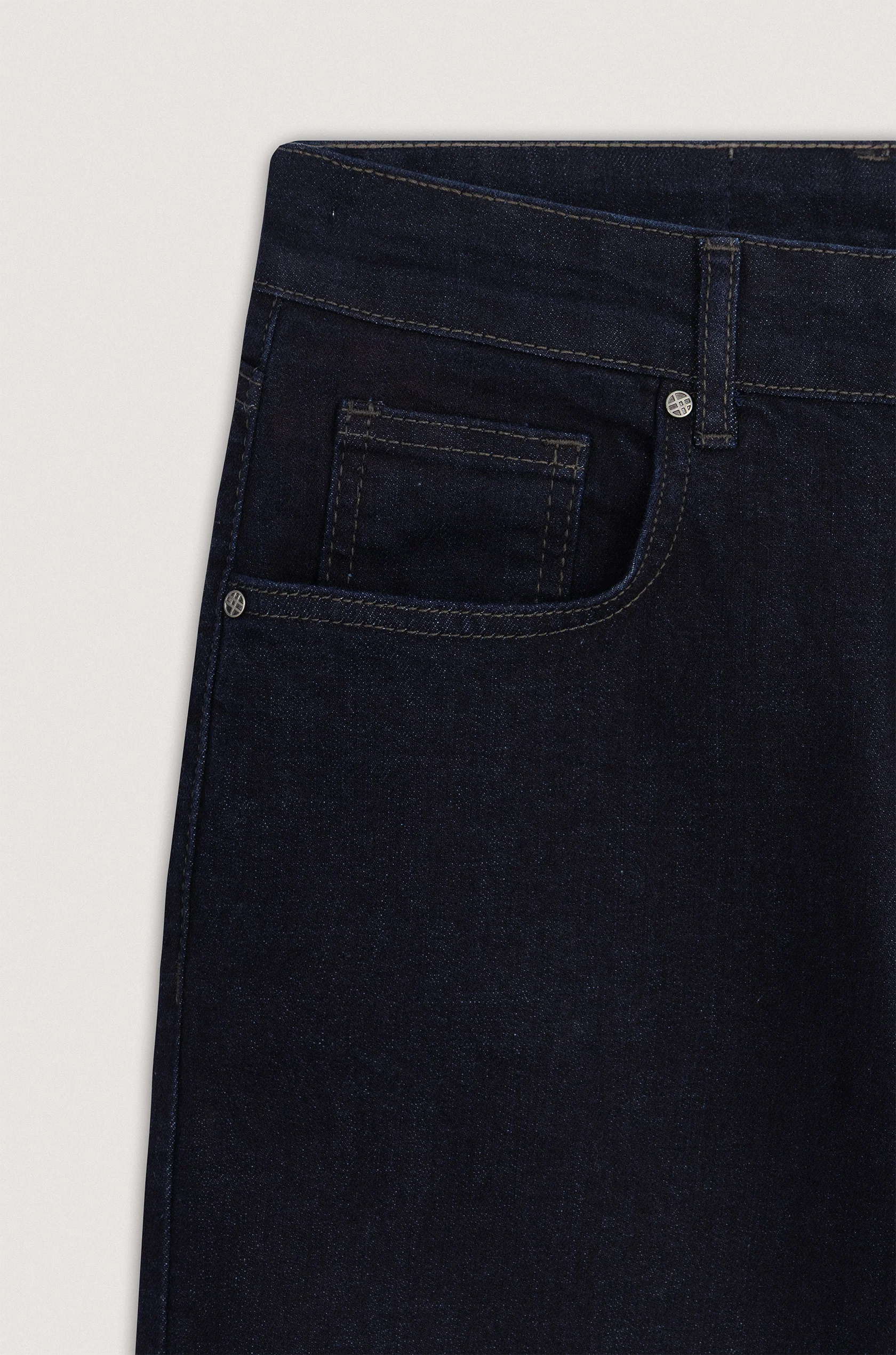 Dark Blue washed Jeans - Image 3