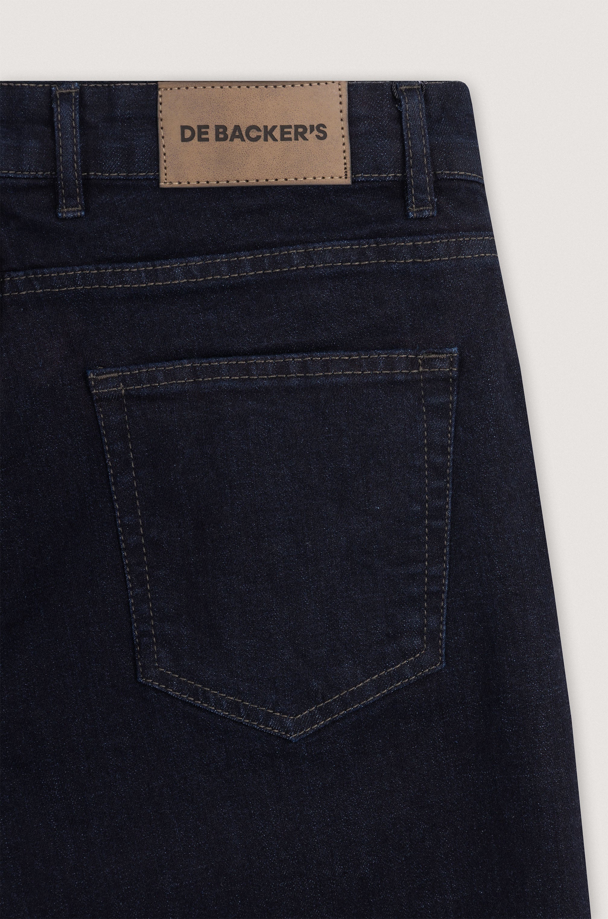Dark Blue washed Jeans - Image 4