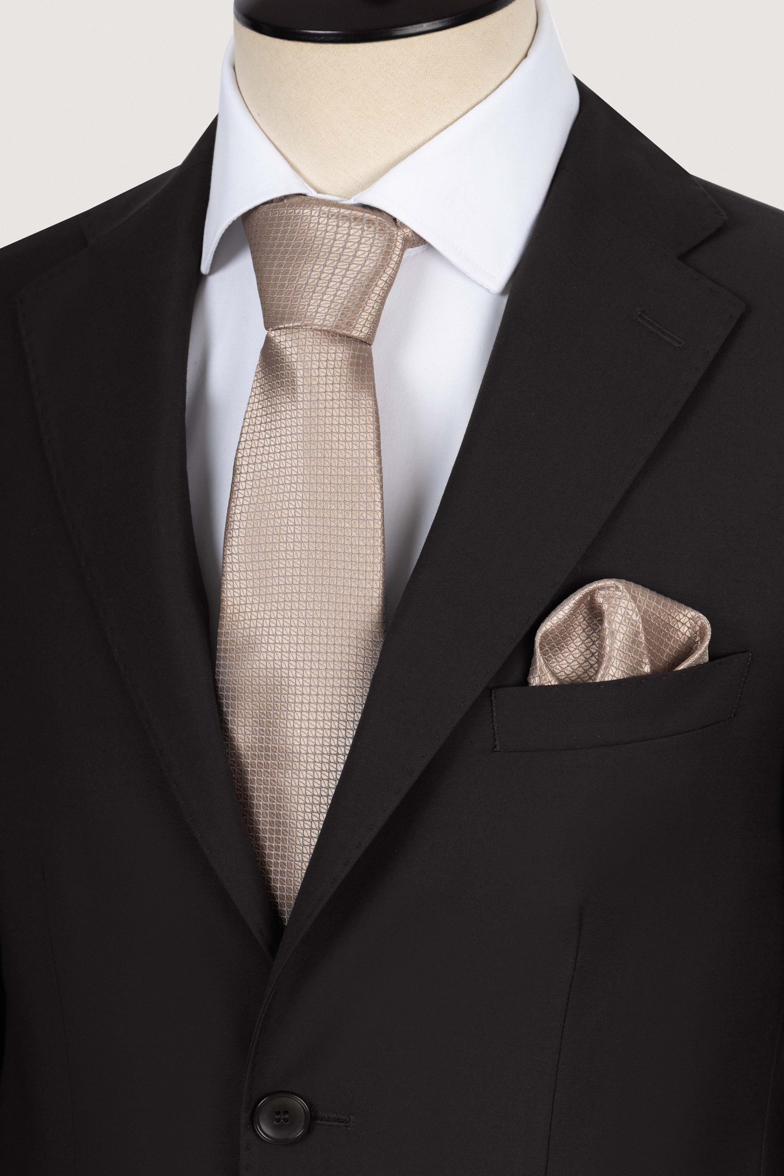 Dark Brown Bamboo Classic Suit - Image 2