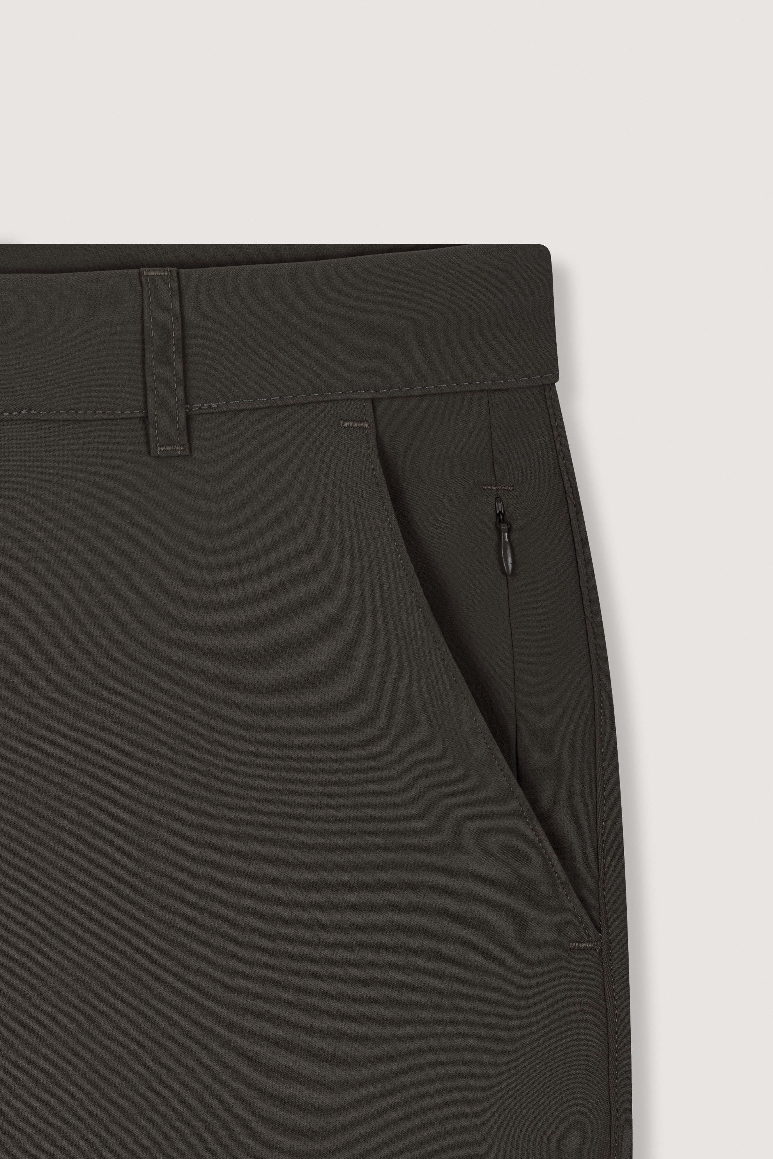 Dark Brown Chino Pants - Image 2