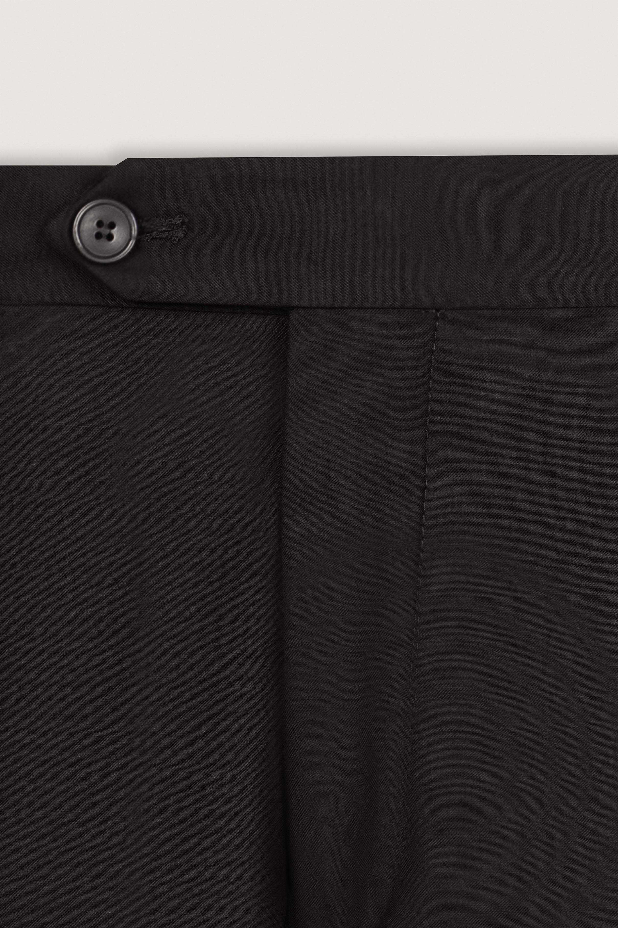 Dark Brown Classic Pants - Image 2