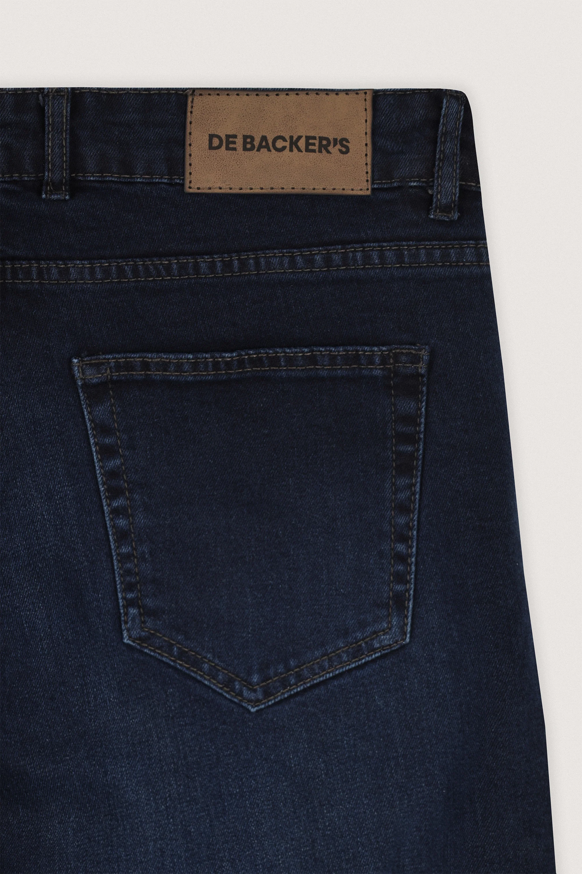 Dark Ink Indigo Wash Jeans - Image 4