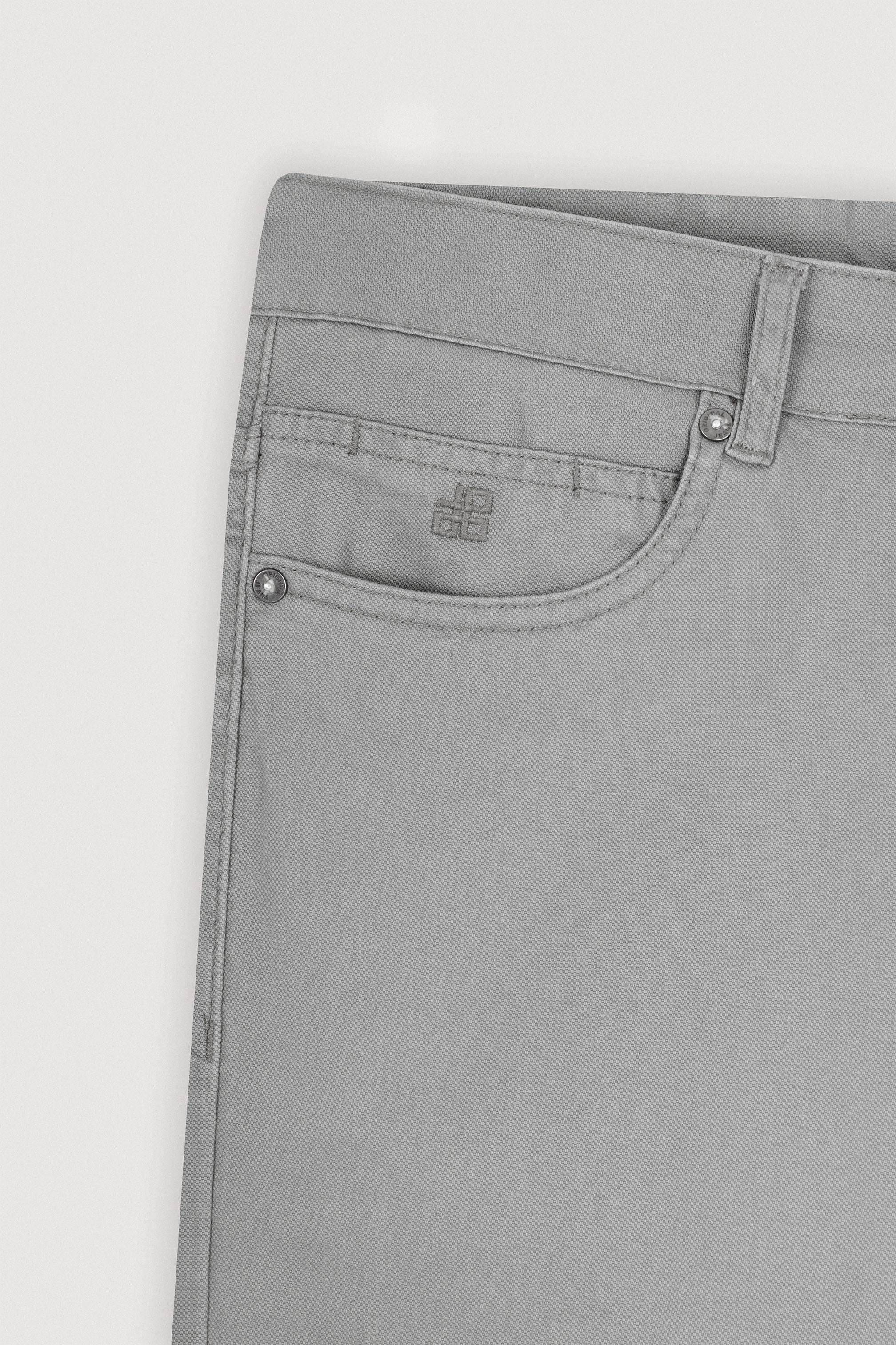 Gray Chino Trousers - Image 3