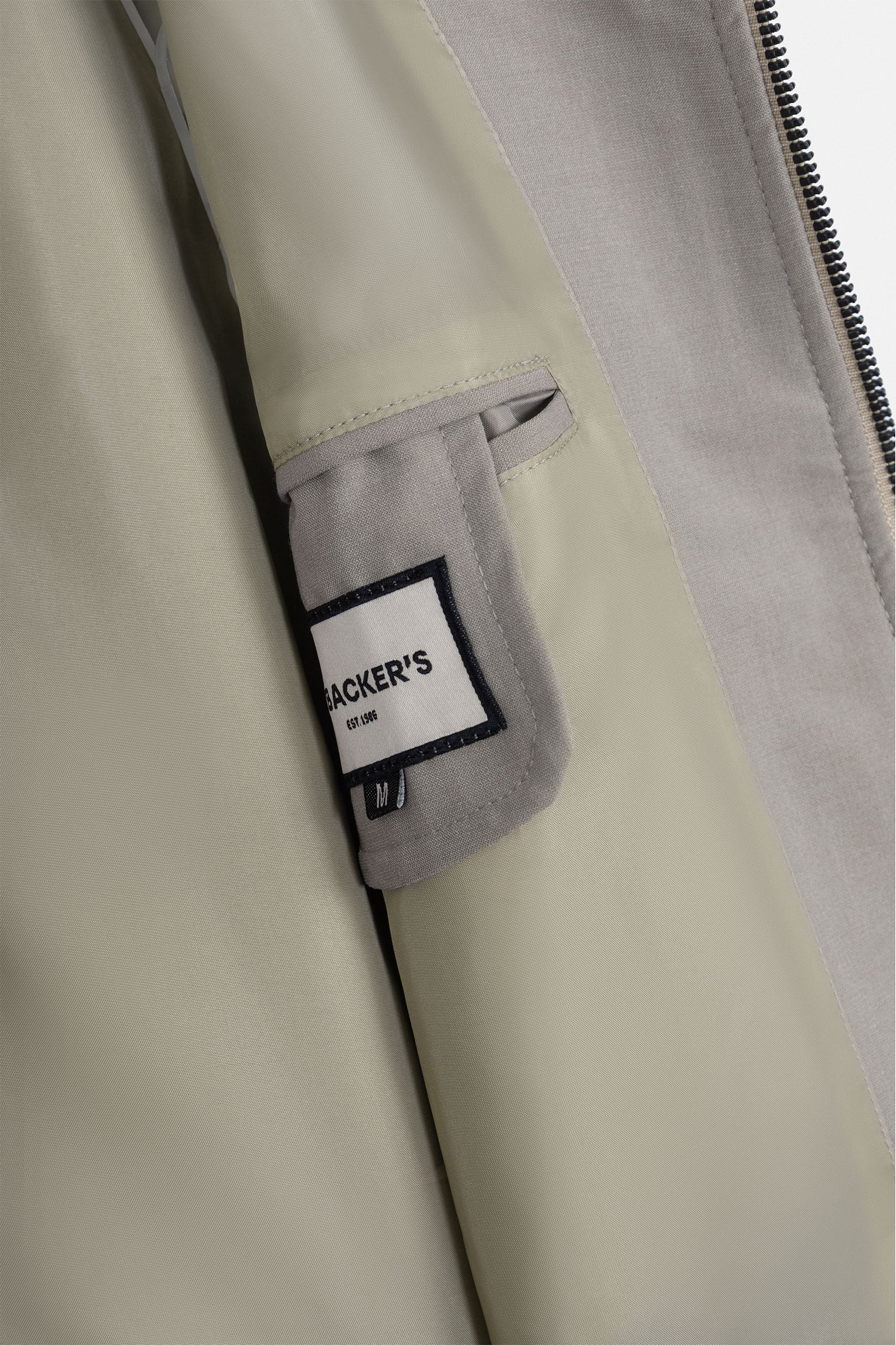 Beige Zip-Up Vest - Image 5