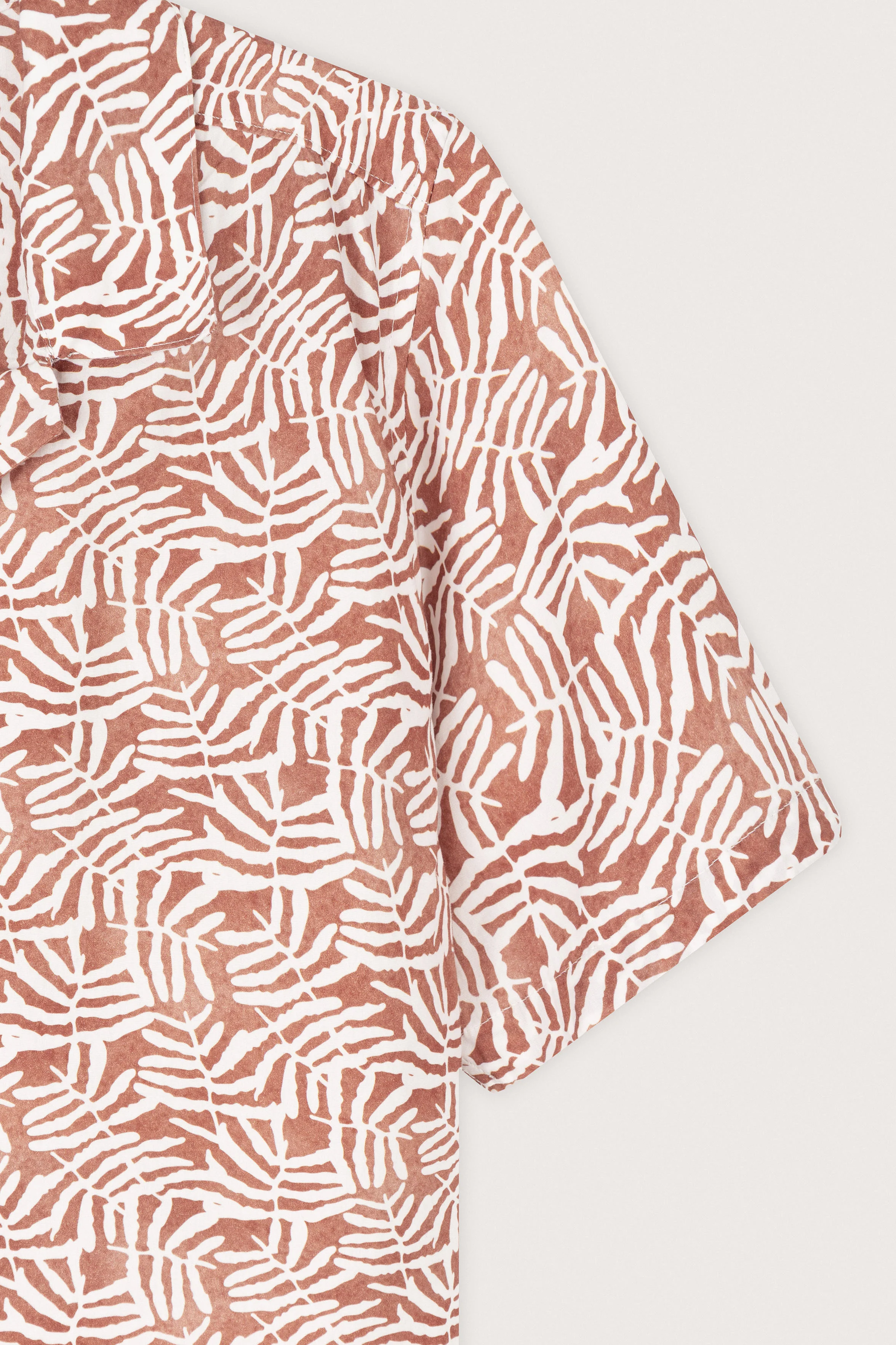 Havana Printed Linen-Blend Short-Sleeve Shirt - Image 3