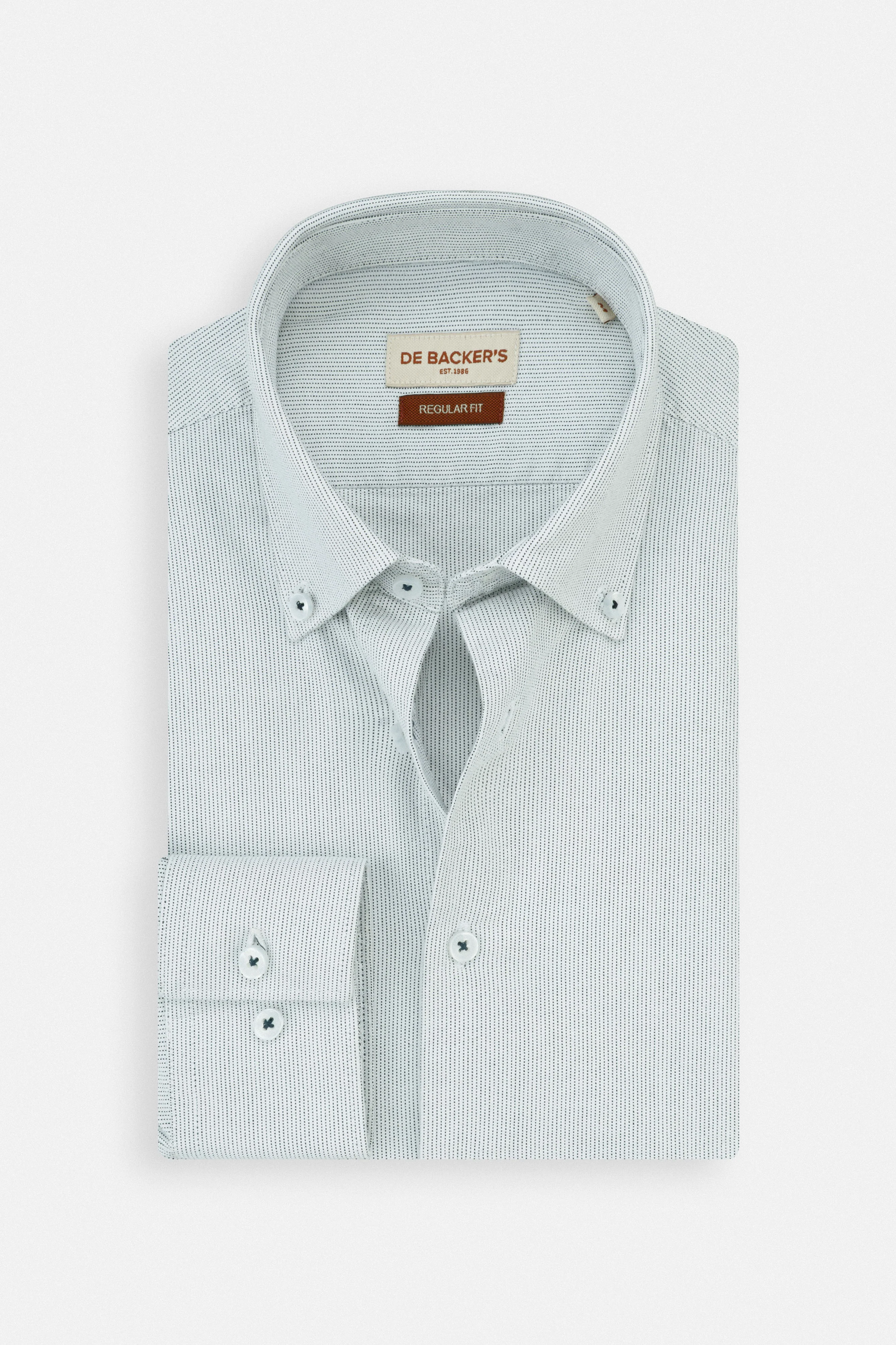 Stitched Gray Casual Shirt