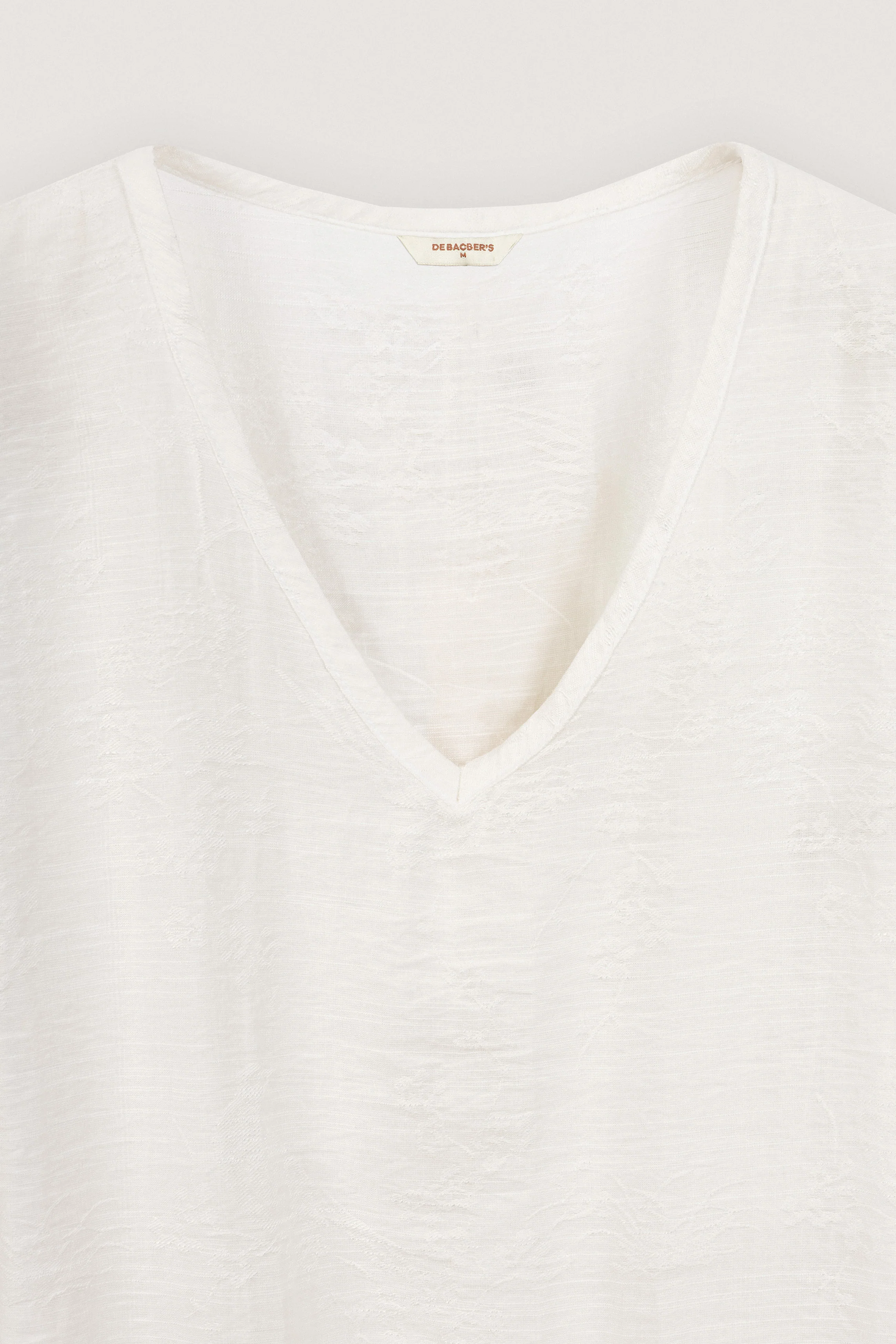 Jacquard White Blouse - Image 4