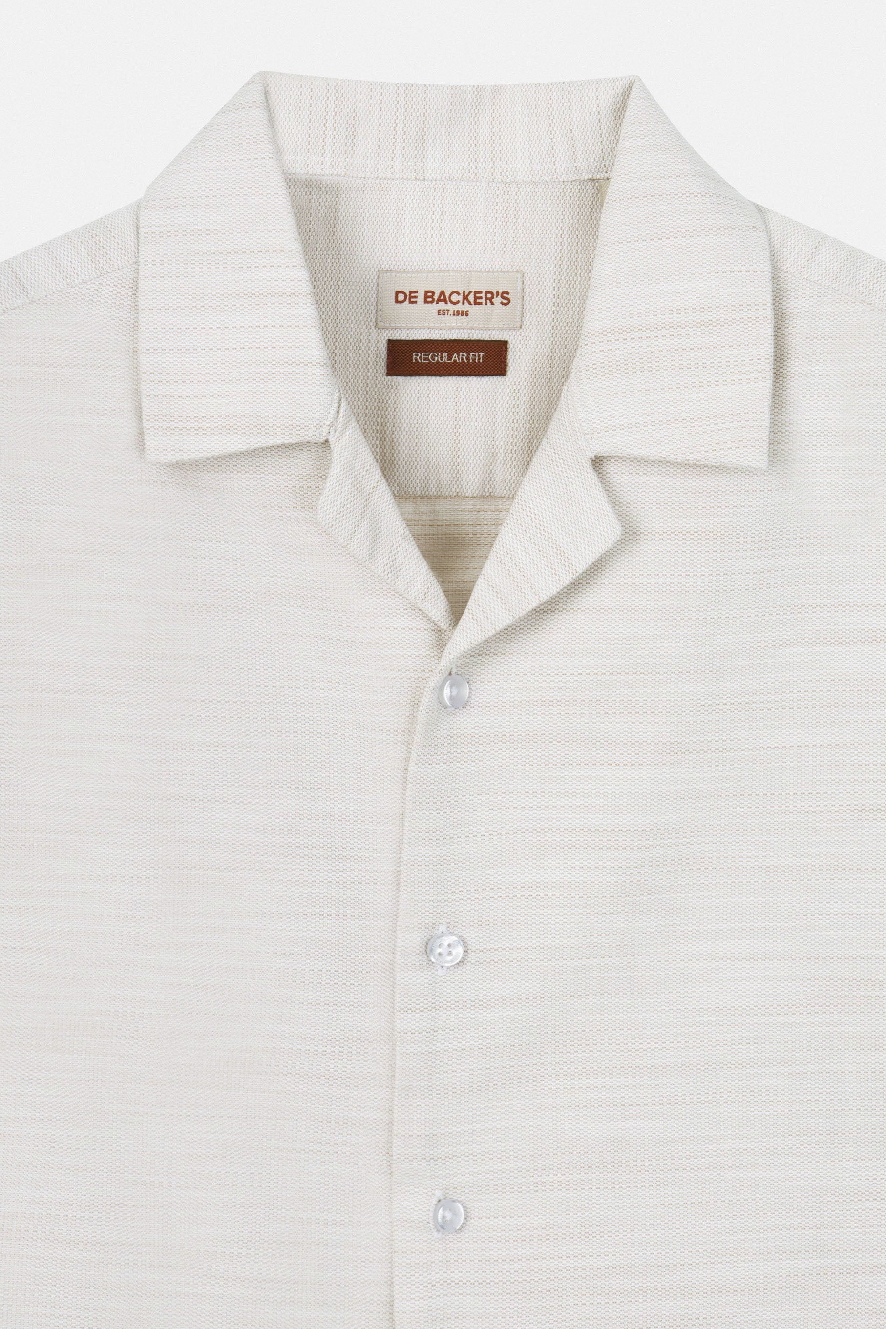 Light Beige Short Sleeves Shirt - Image 2