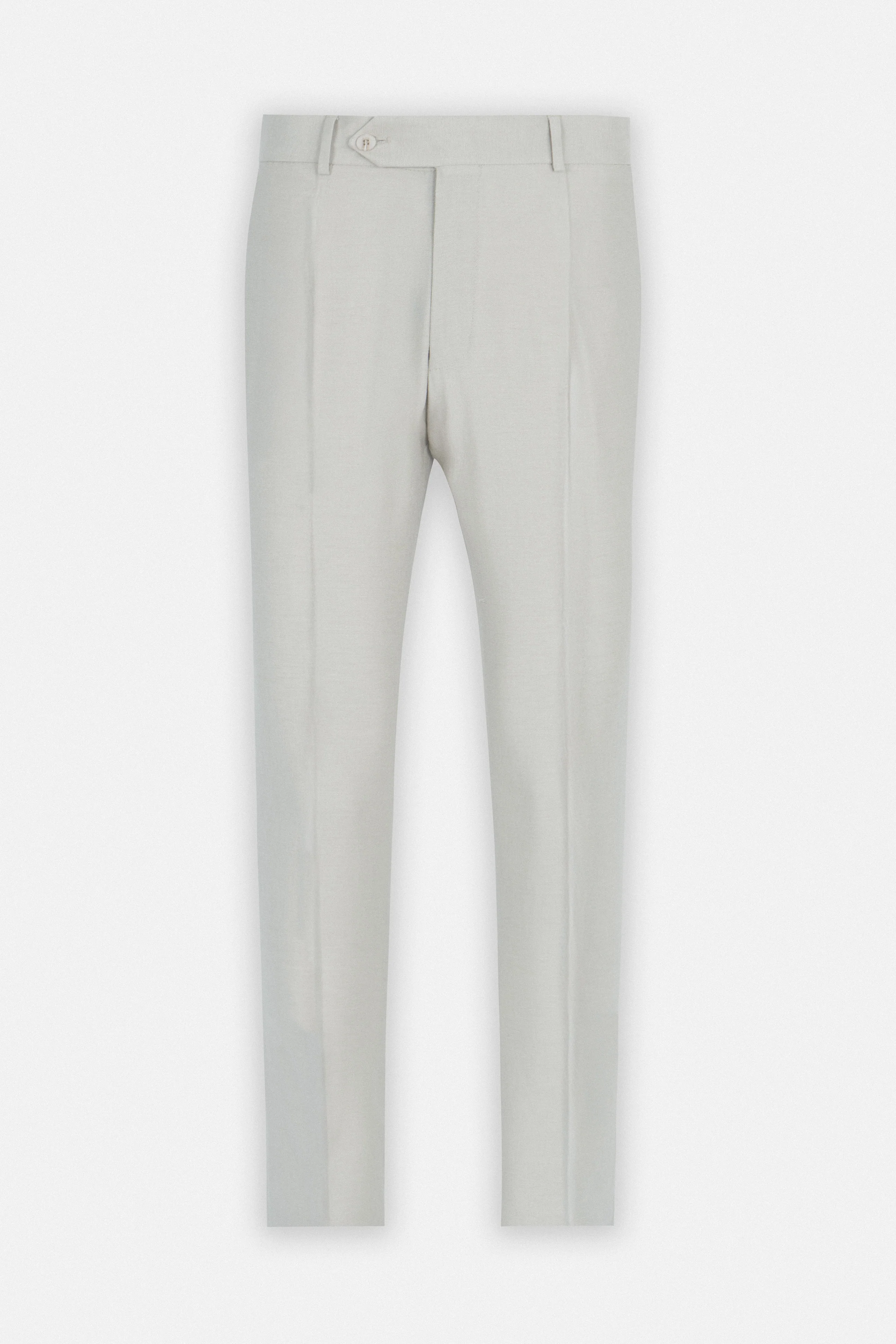 Light Beige Linen Blend Smart Casual pants