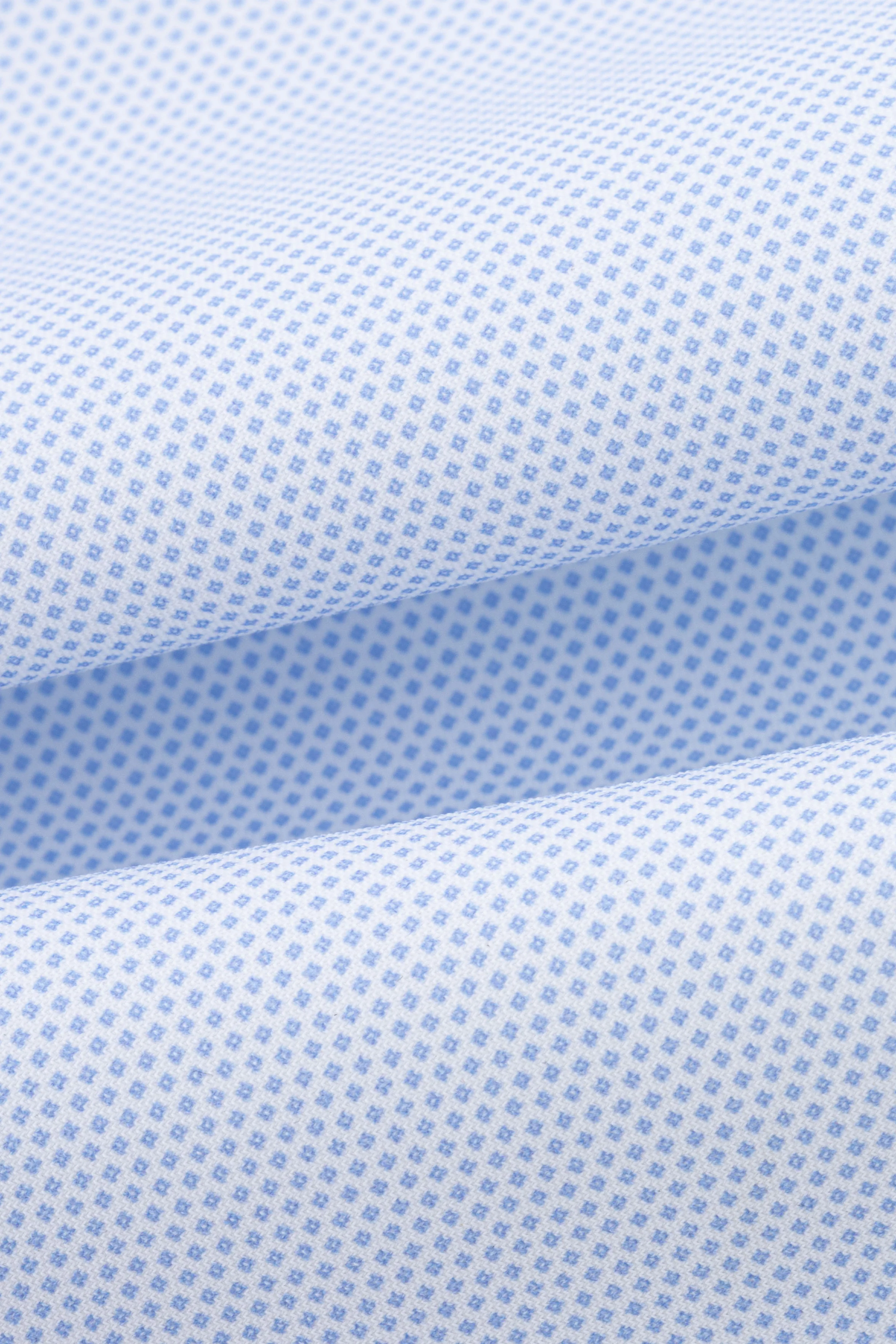 Light Blue Patterned Casual Shirt - Image 4