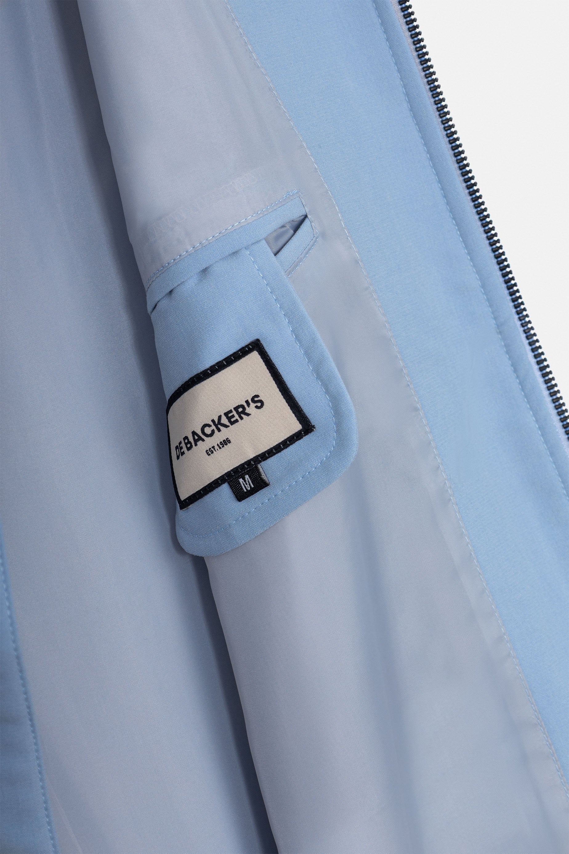 Light Blue Zip-Up Vest - Image 5