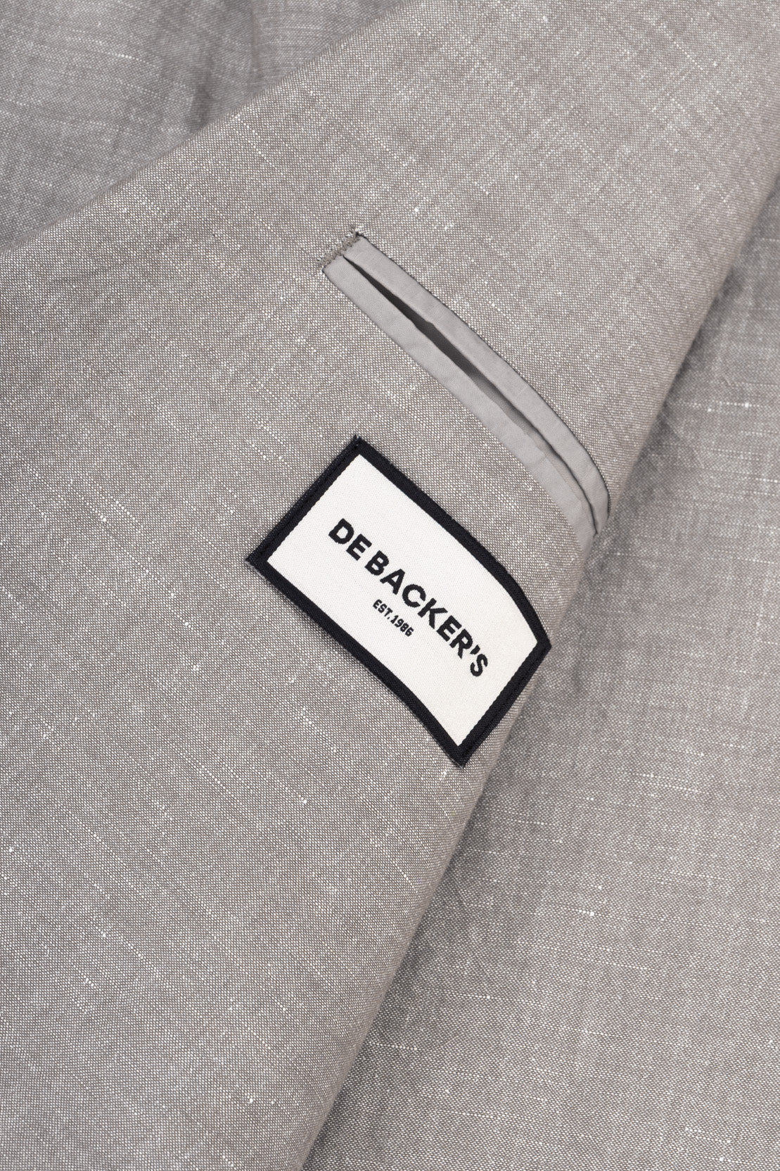 Light Brown Casual Linen Blazer - Image 4