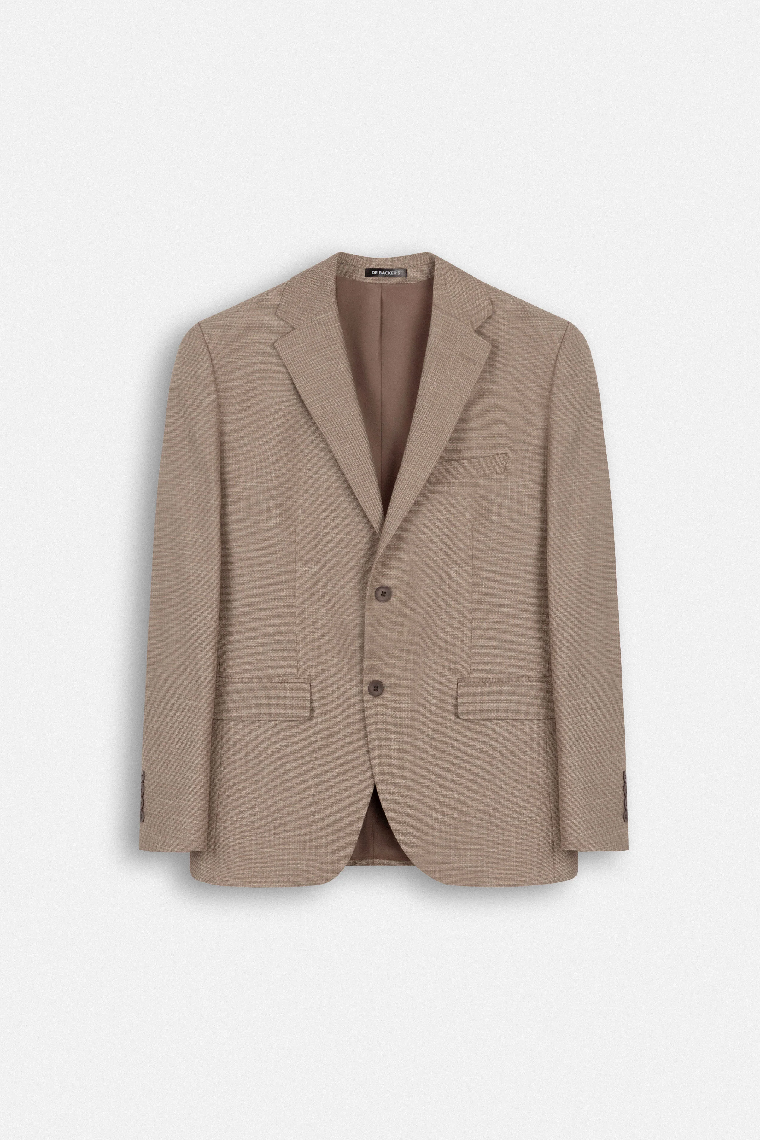 Light Brown patterned Casual Blazer