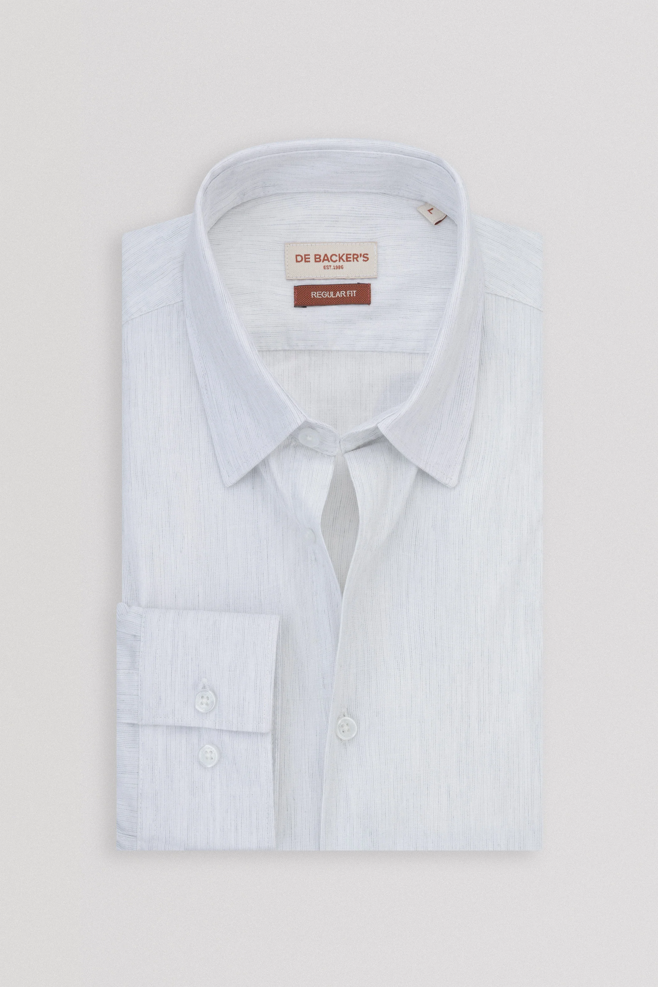 Light Gray Casual Shirt