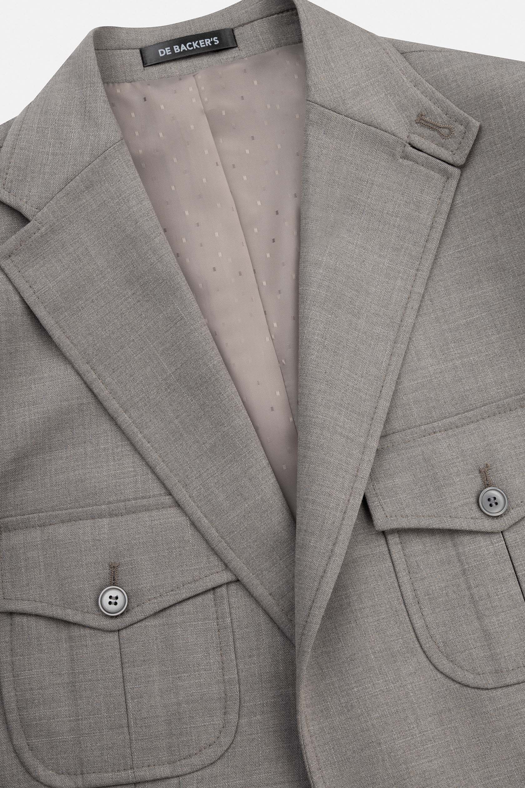 Light Gray Casual Suit - Image 3