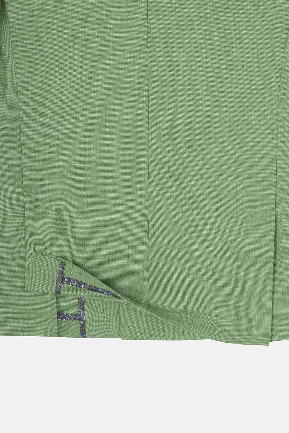 Light Green patterned Casual Blazer - Image 5
