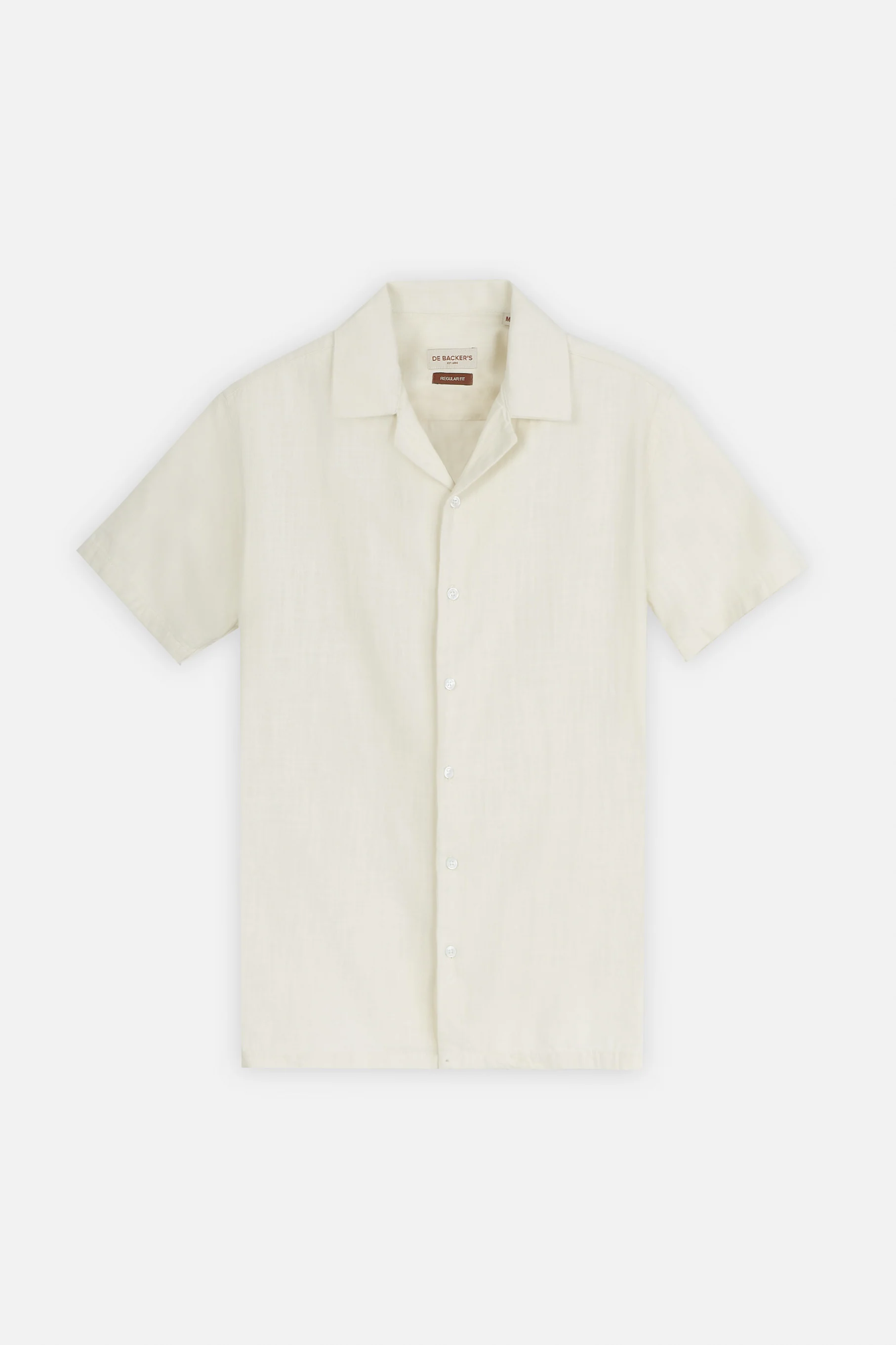 Light Beige Short Sleeves Shirt