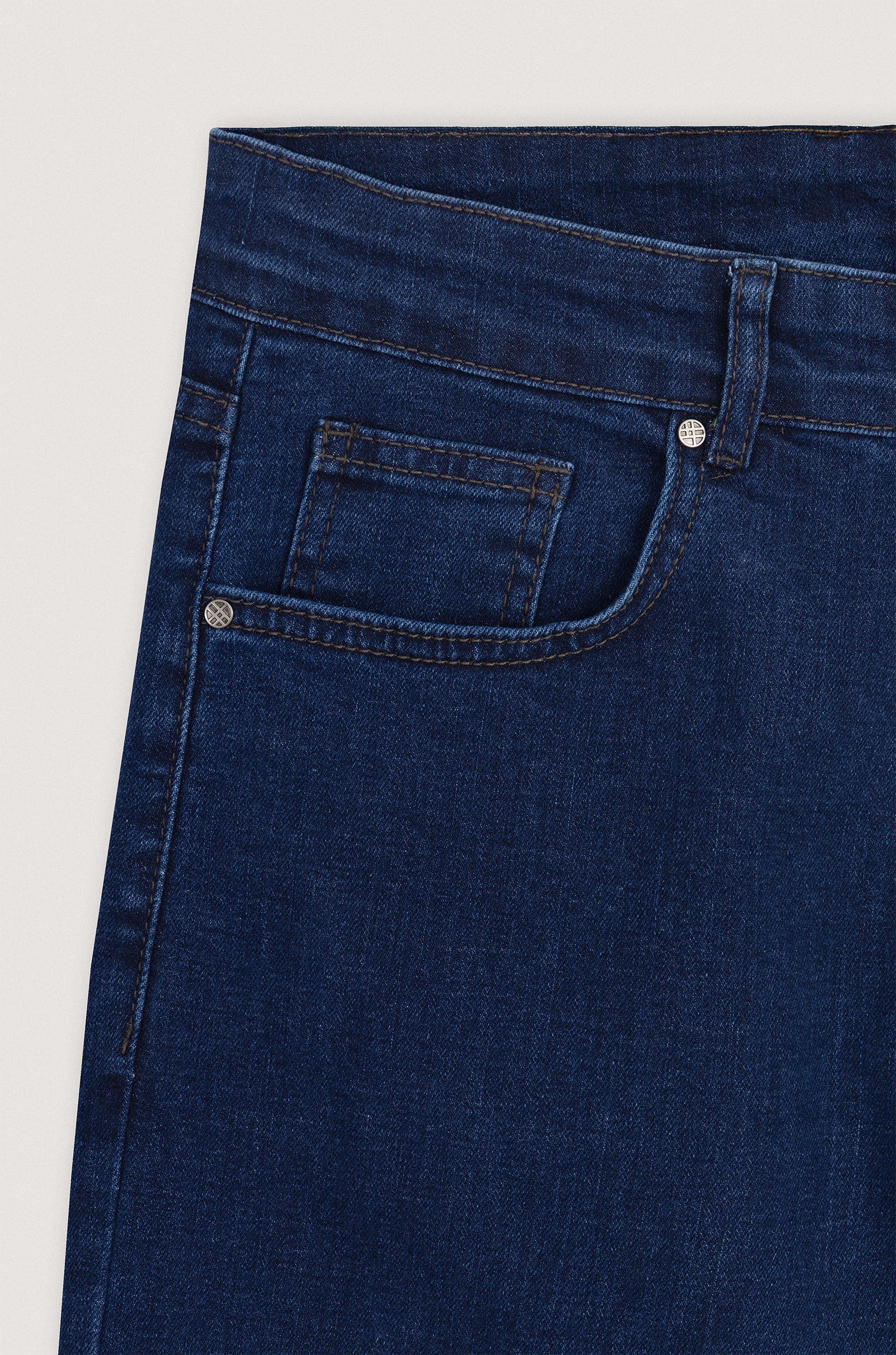 Medium Blue Wash Jeans - Image 3