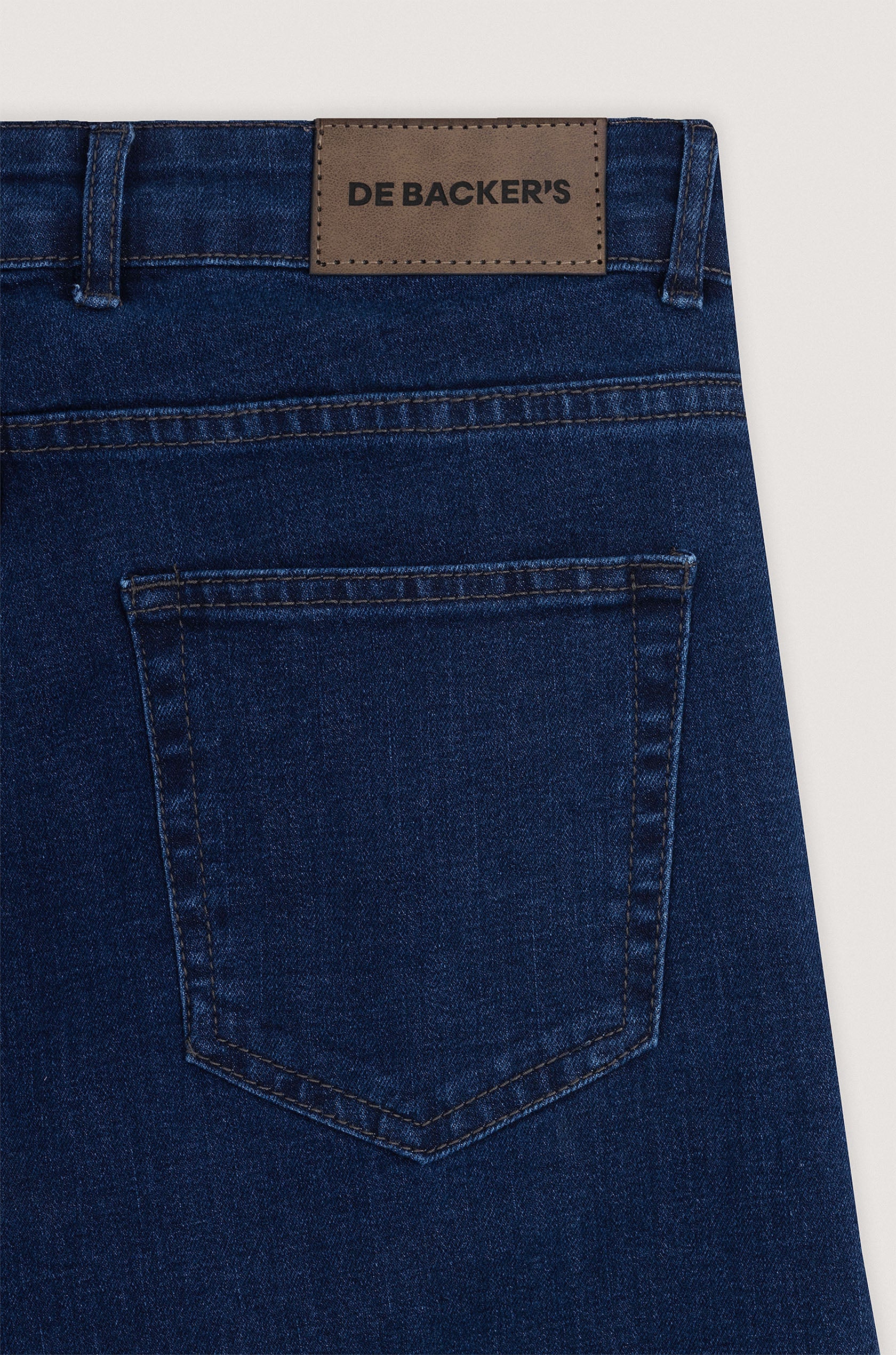 Medium Blue Wash Jeans - Image 4