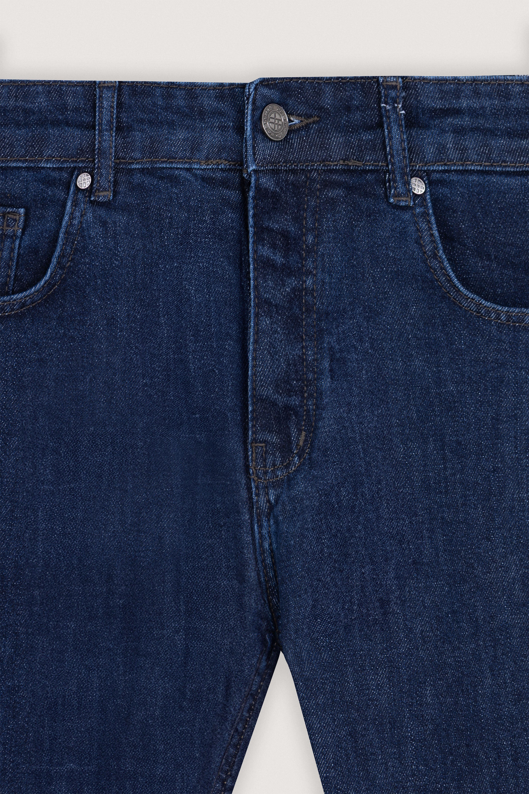 Medium Indigo Washed Jeans - Image 2
