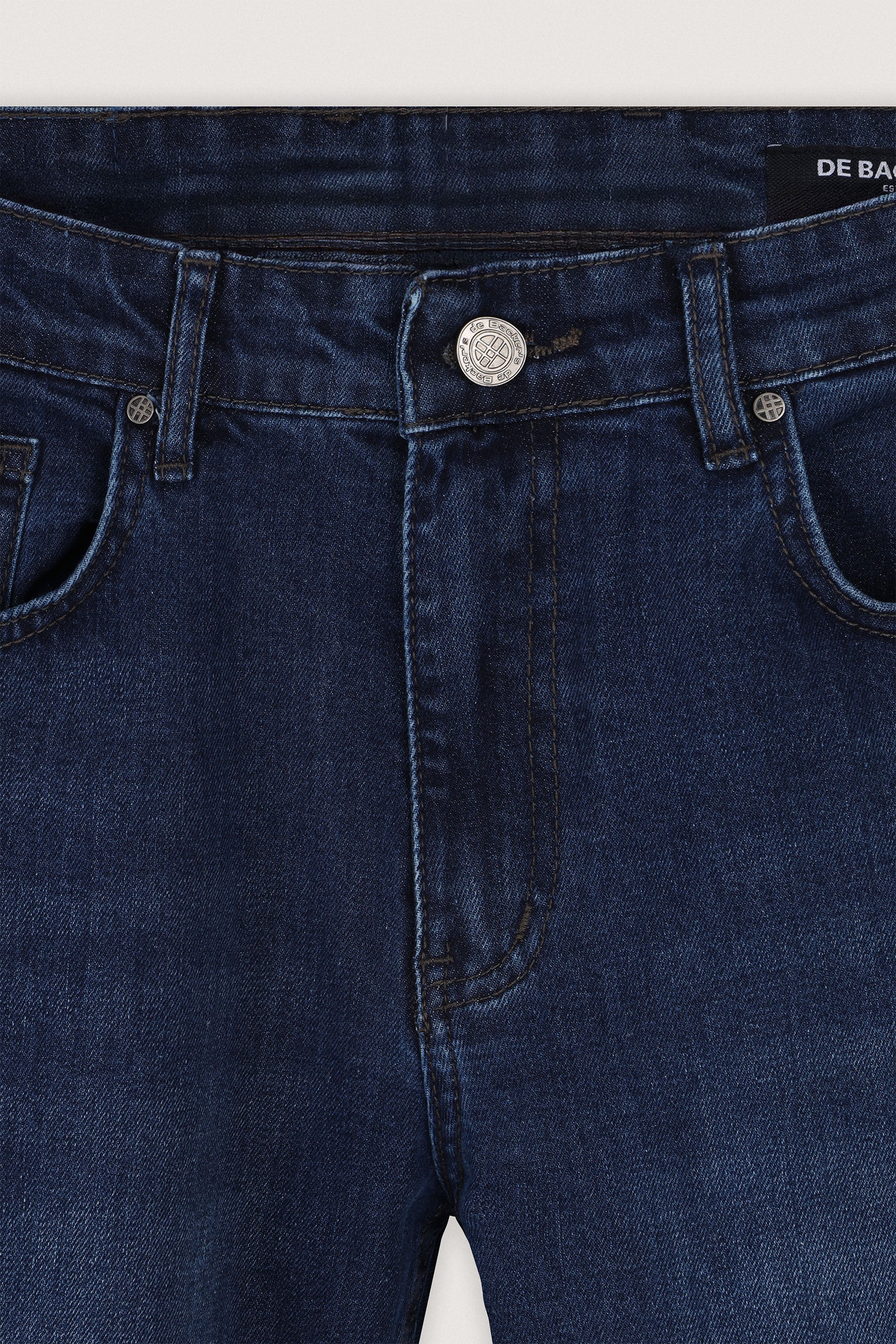 Mid–dark indigo blue Jeans - Image 2
