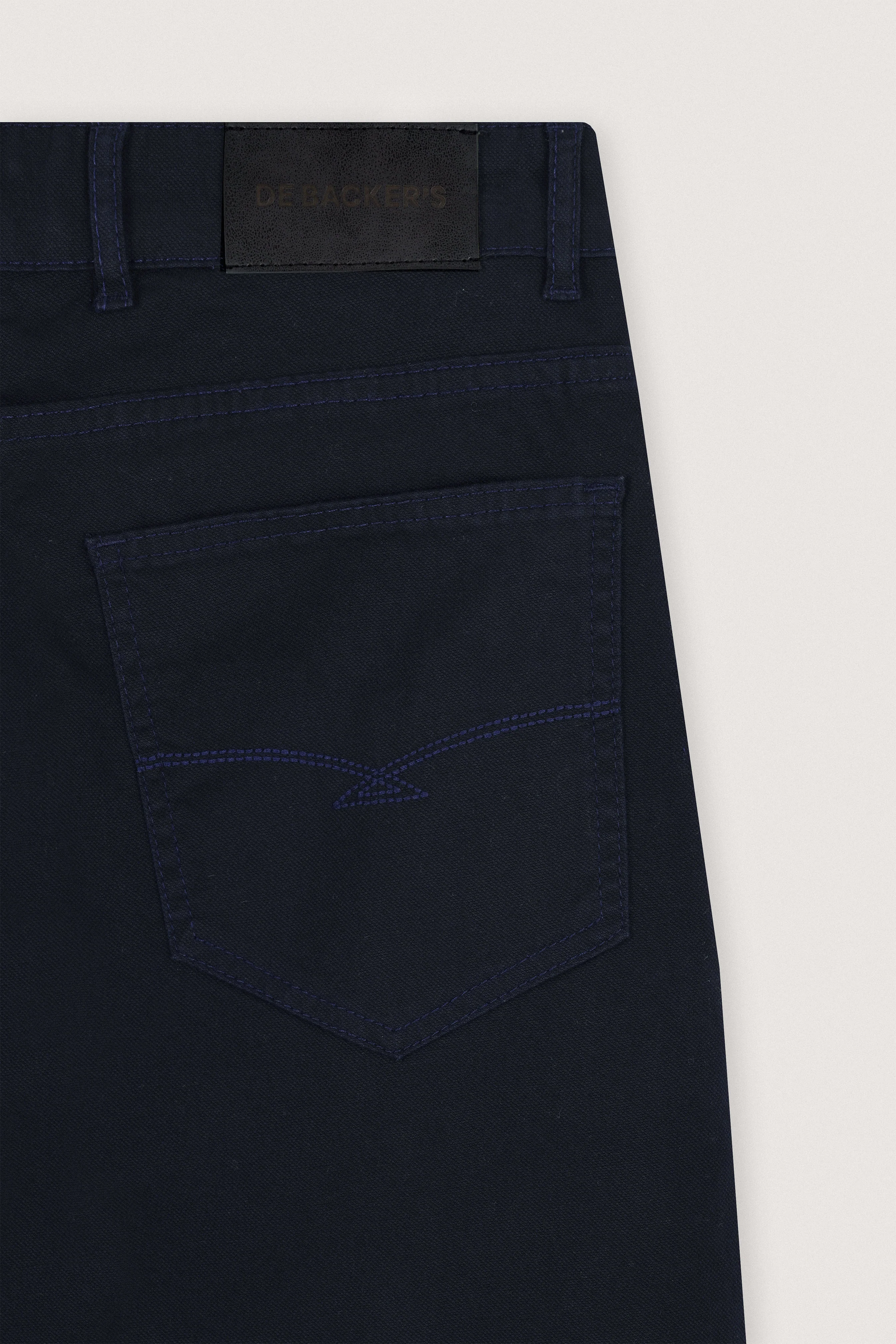 Navy Gabardine Pants - Image 4