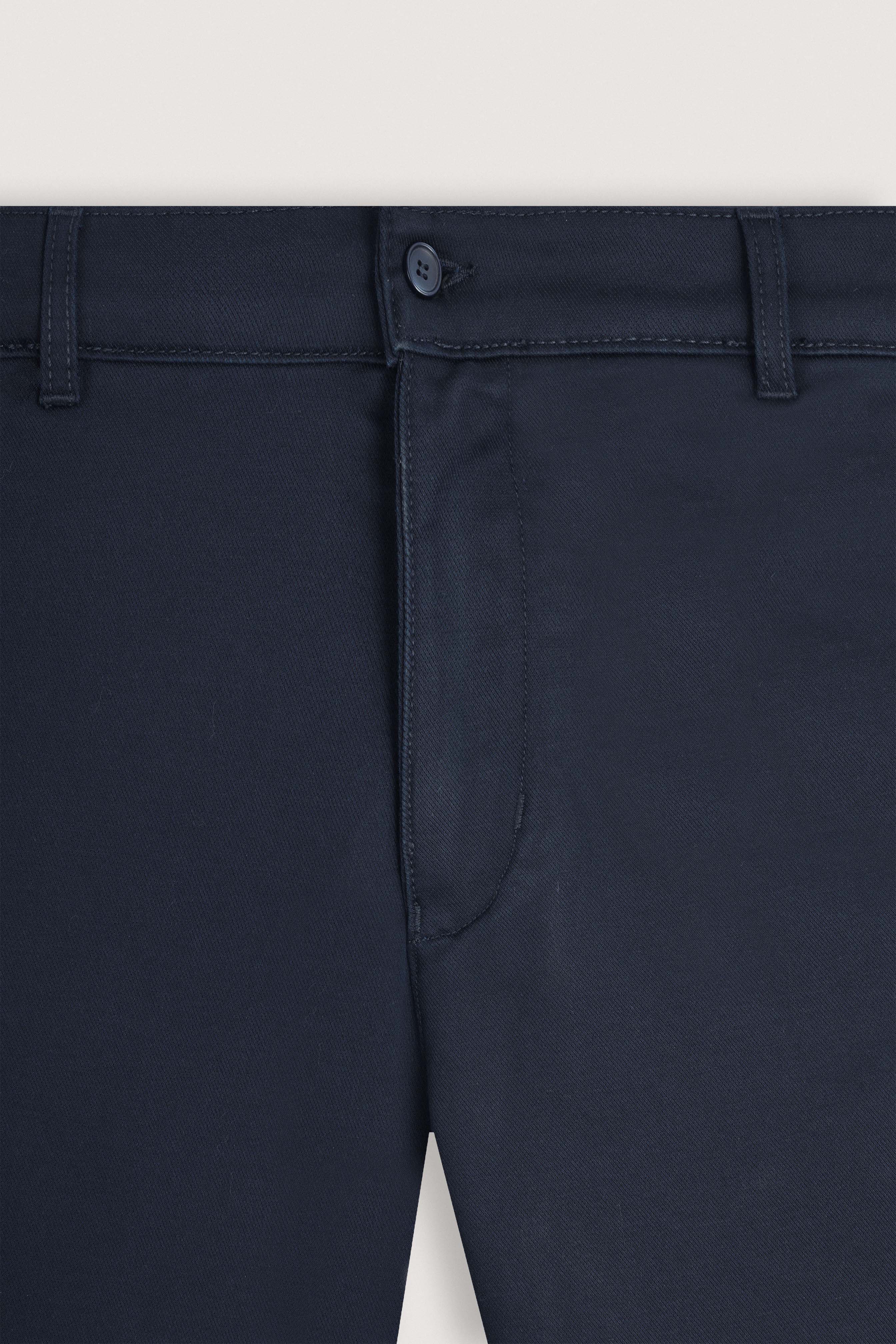 Navy Chino Gabardine Pant - Image 2