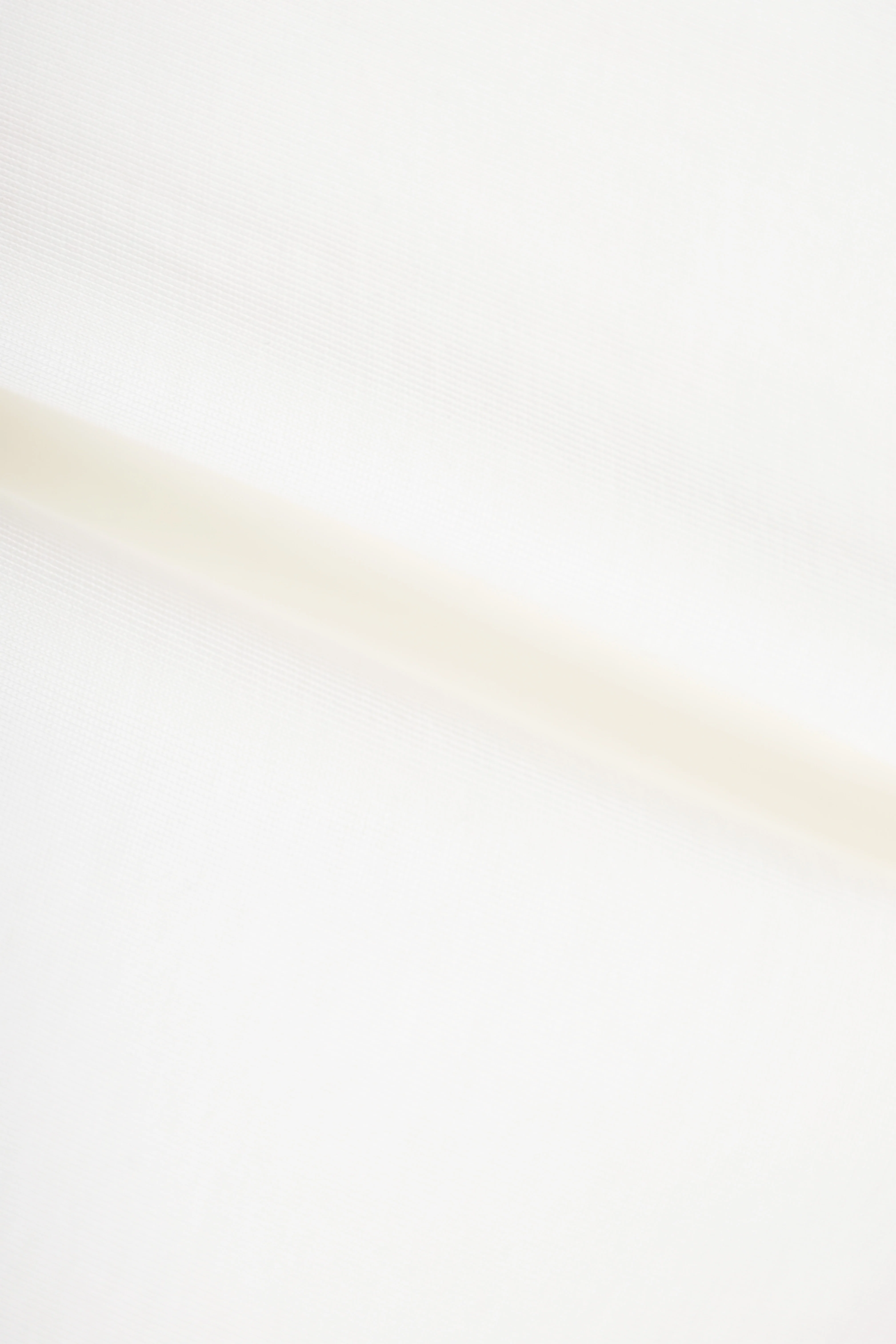 Off White Basic Round T-Shirt - Image 3