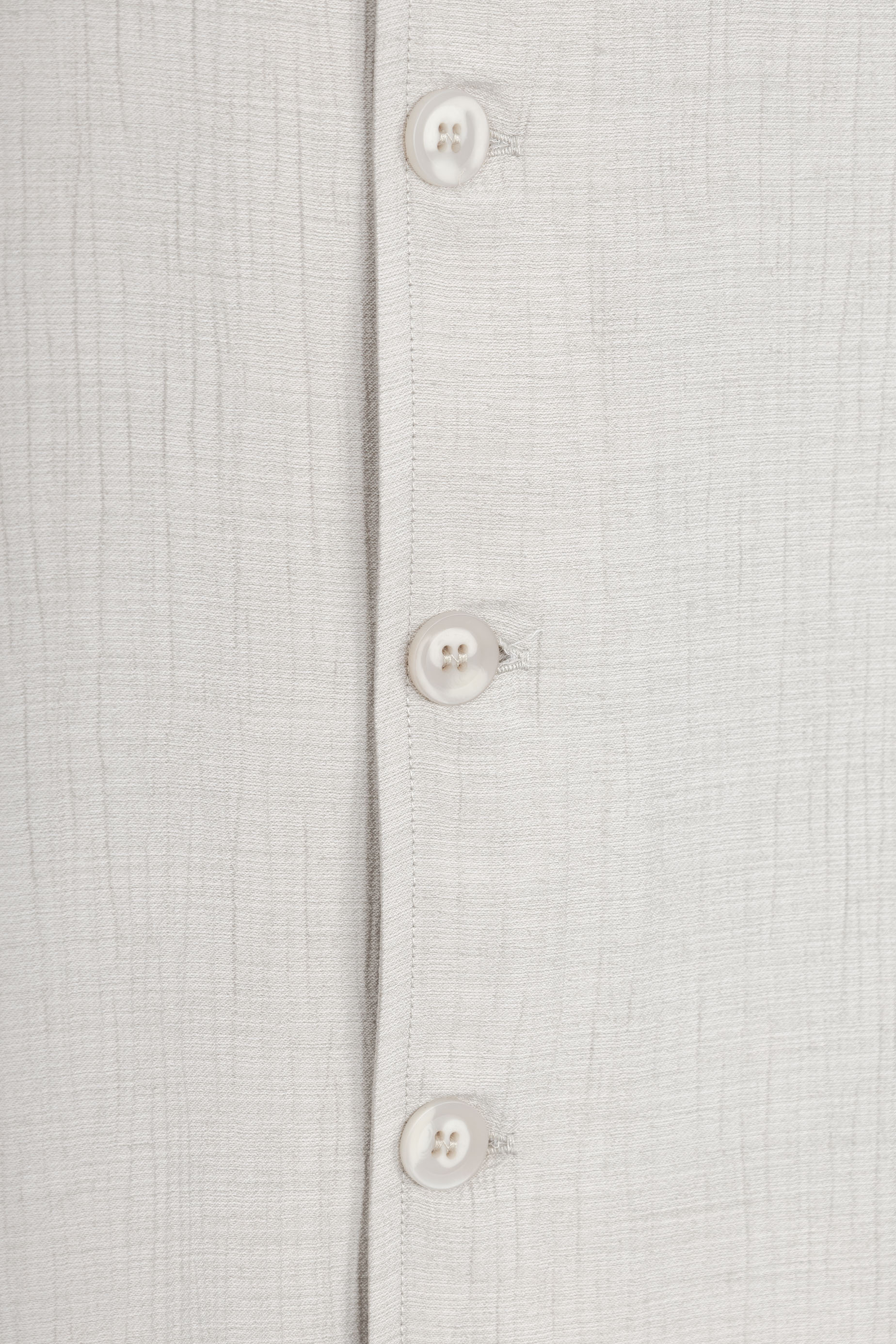 Patterned Beige Button-Up Over-Shirt - Image 3