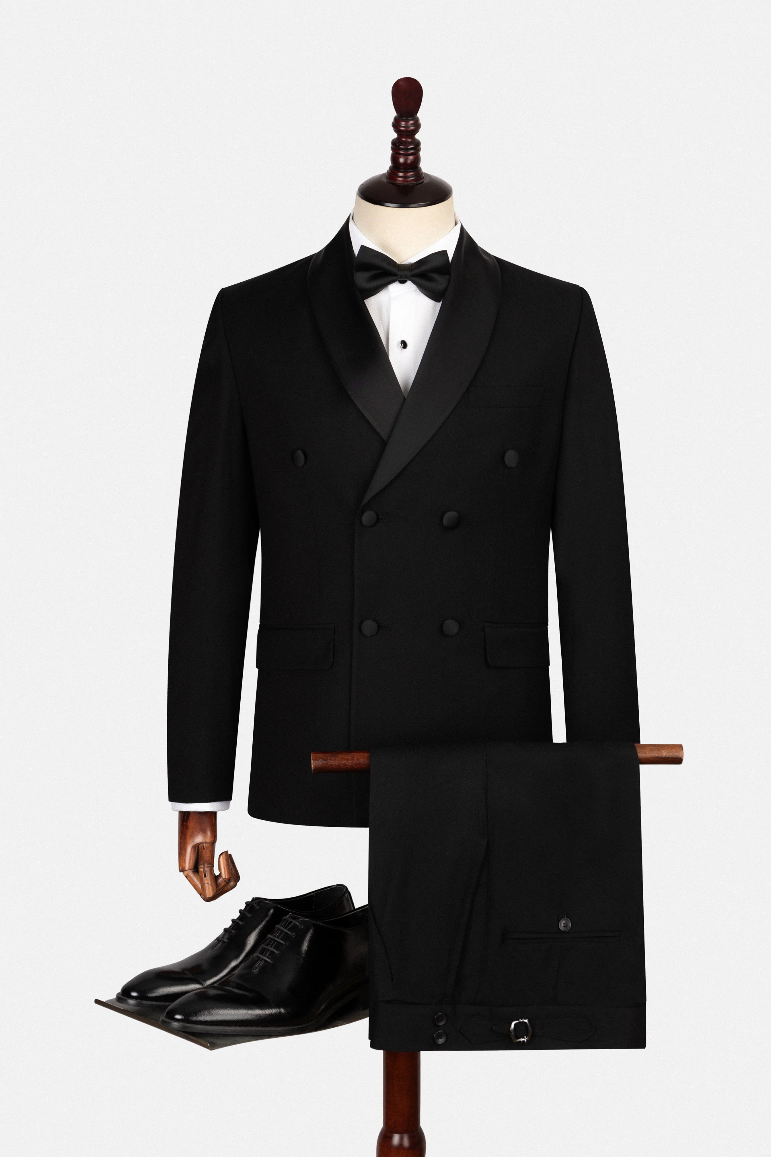 Solid Black Tuxedo