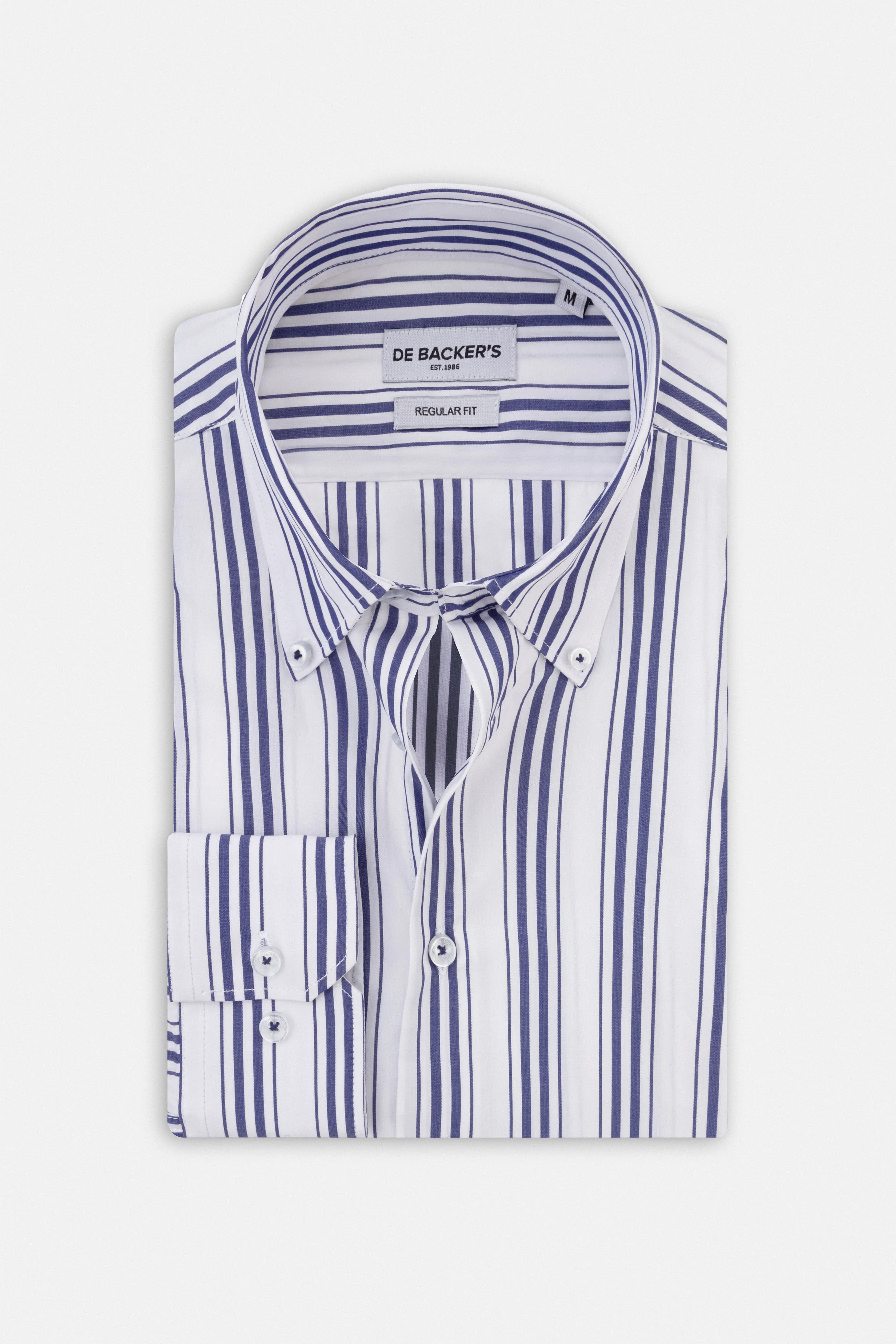 Striped Navy Casual Shirt